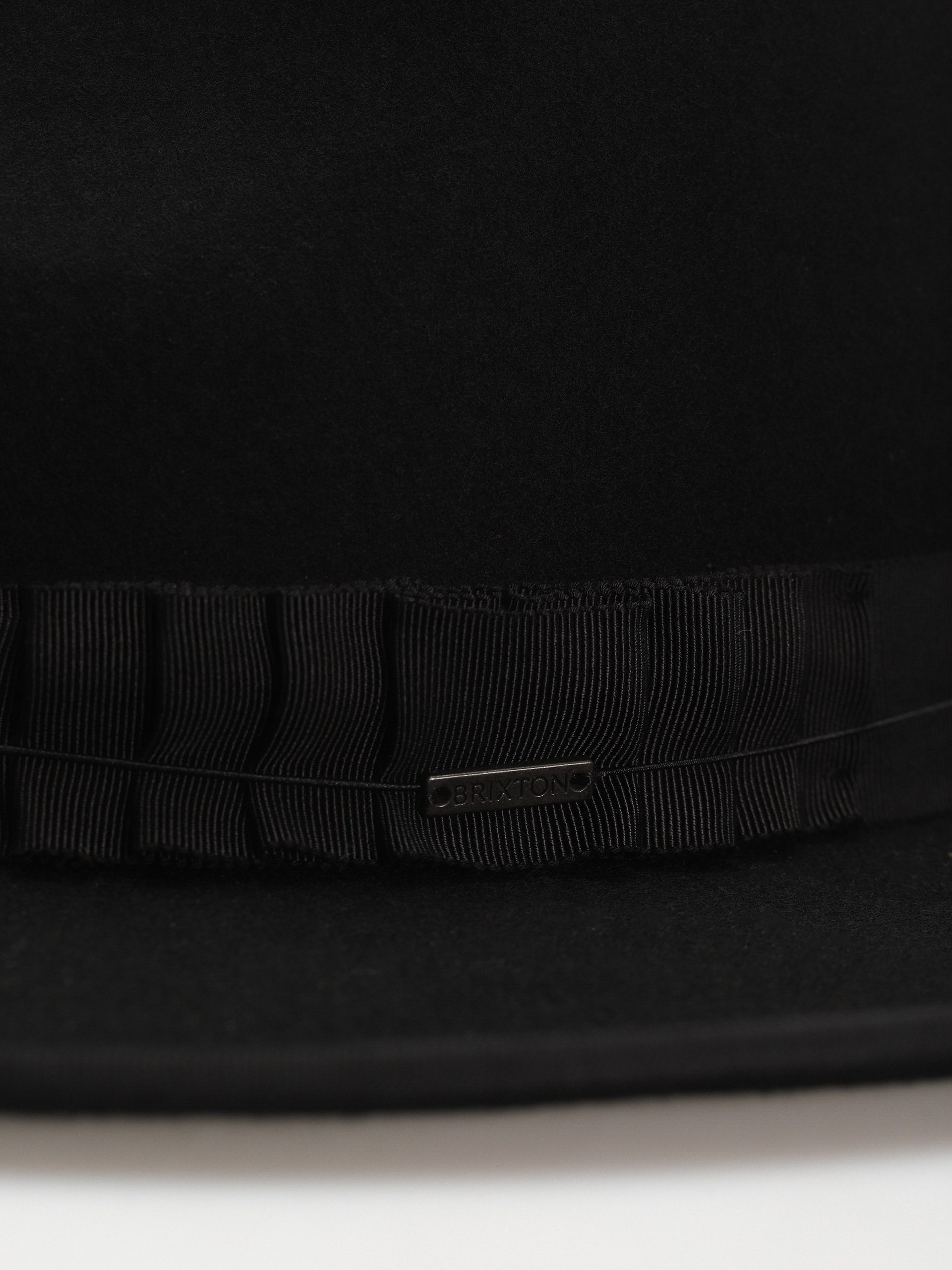 Klobouk Brixton Reno Fedora (black/black)