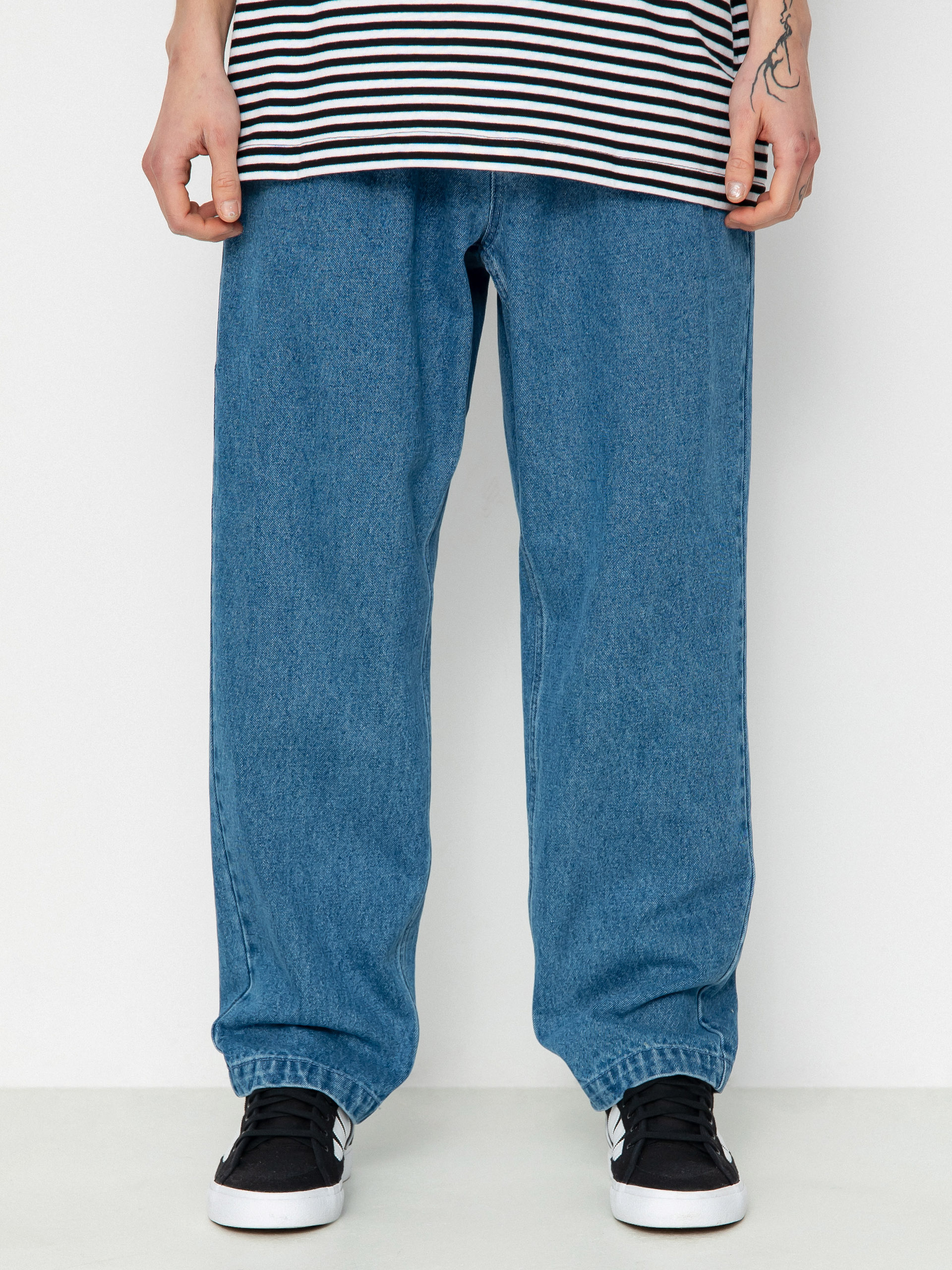 Kalhoty OBEY Fubar Pleated Denim