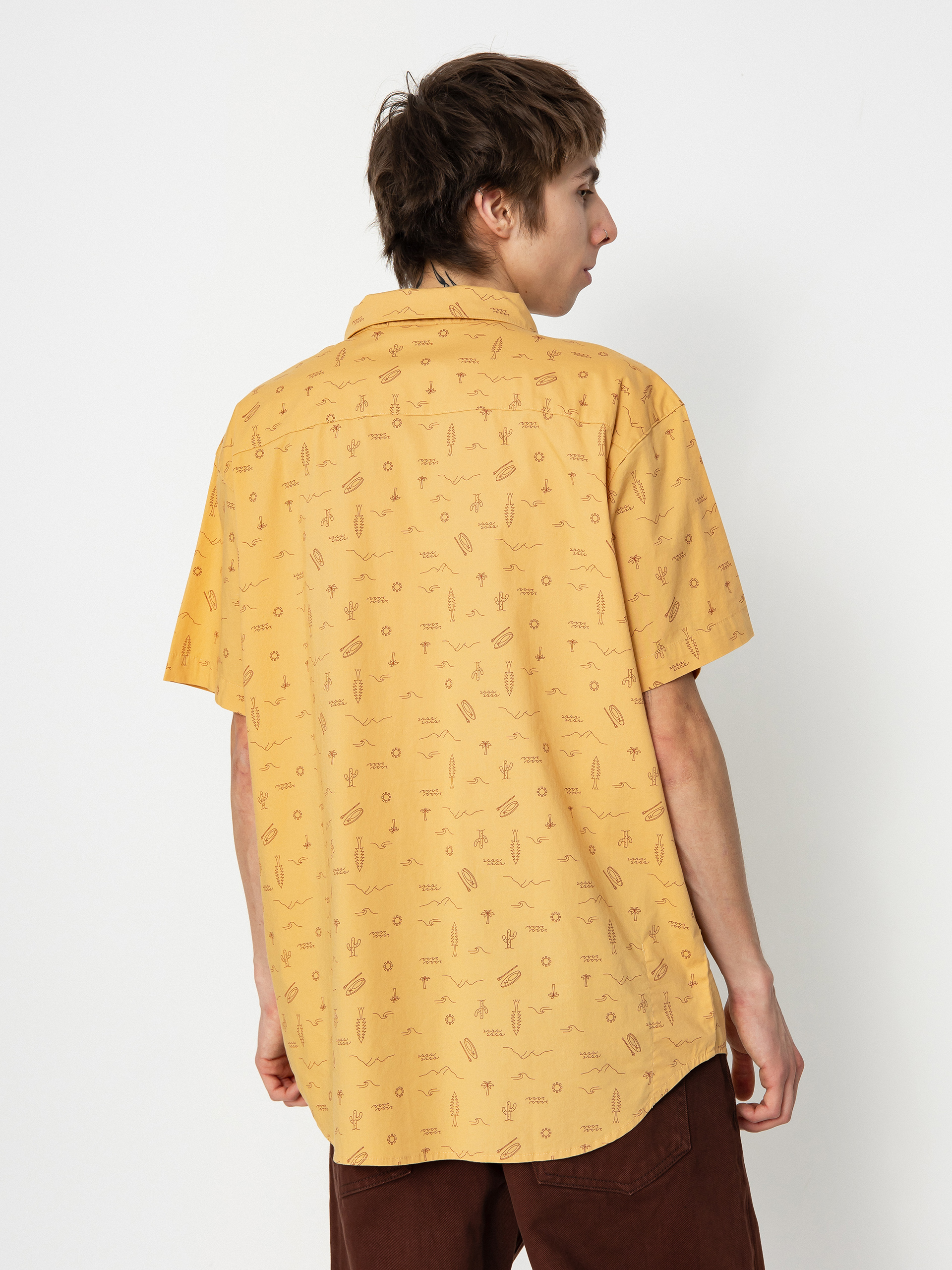 Košile Columbia Rapid Rivers Printed (light camel explorer)