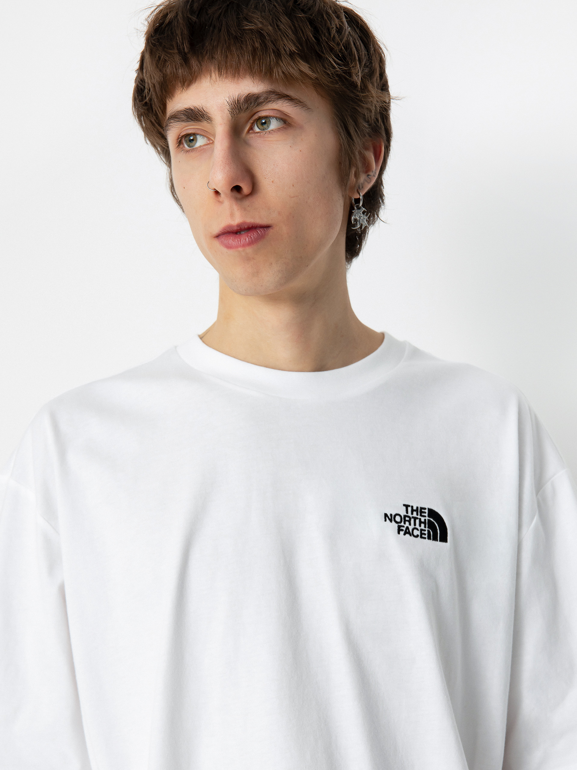 Tričko The North Face Essential Oversize (tnf white)