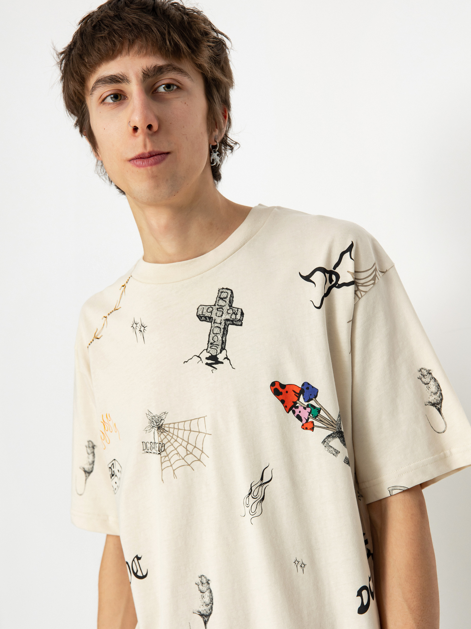 Tričko DC Scribble (birch scribble)