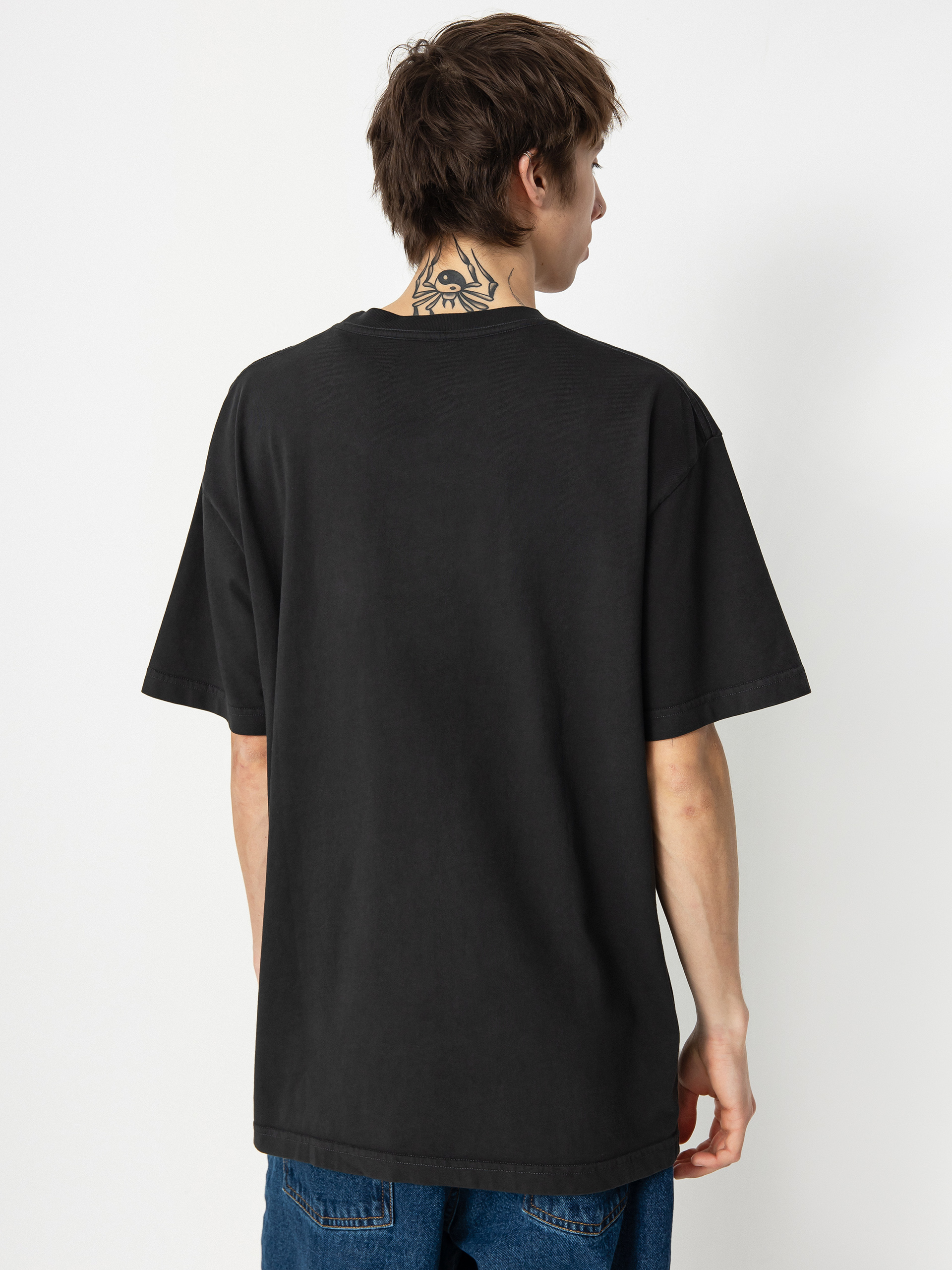 Tričko DC Chrome Star (black garment dye)