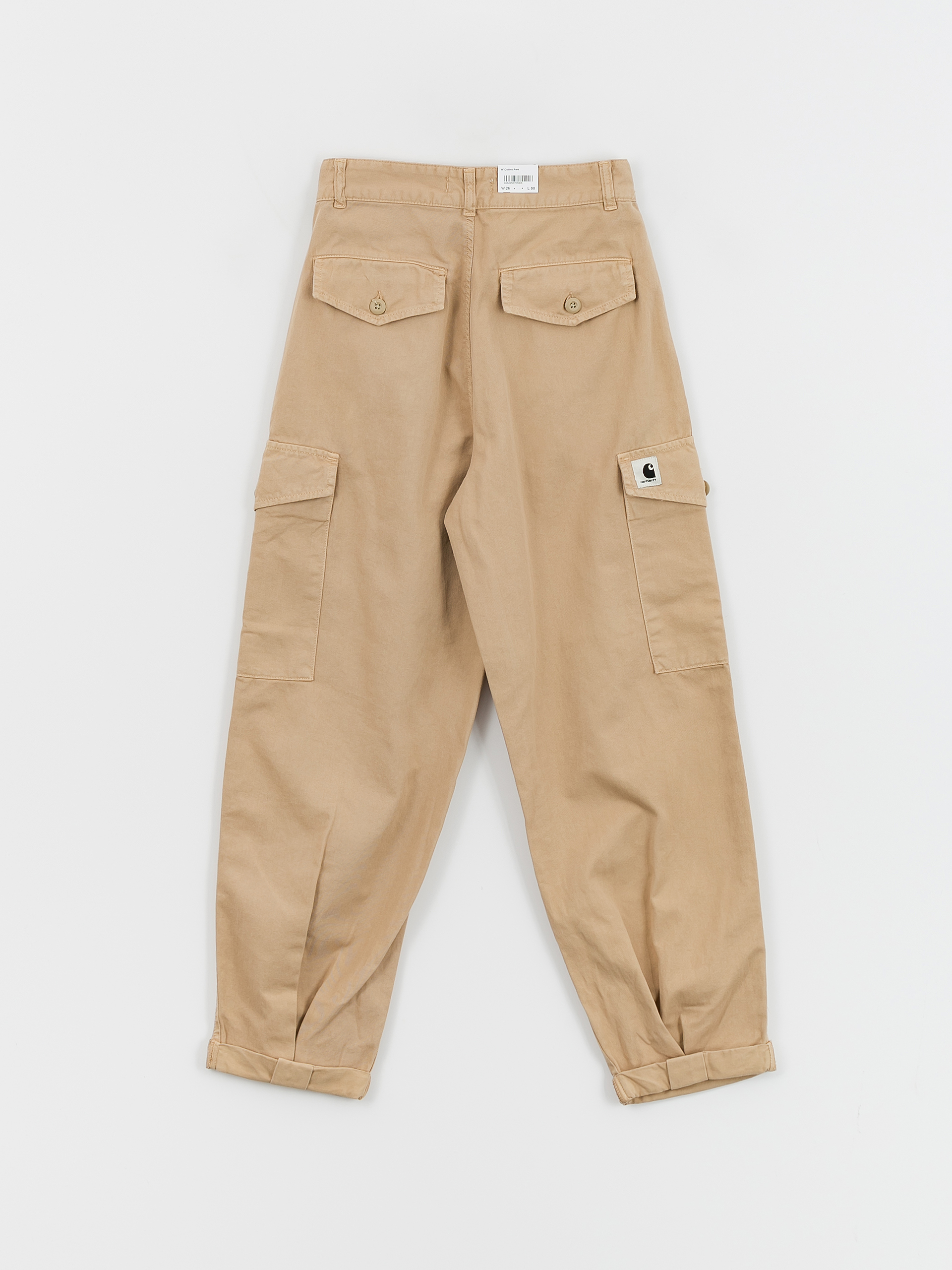 Kalhoty Carhartt WIP Collins Wmn (sable)