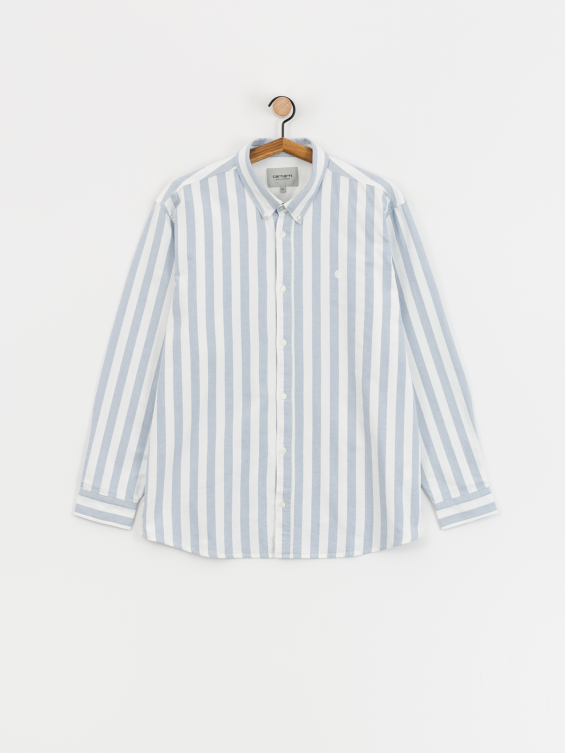 Košile Carhartt WIP Dillion (dillion stripe/bleach/white)