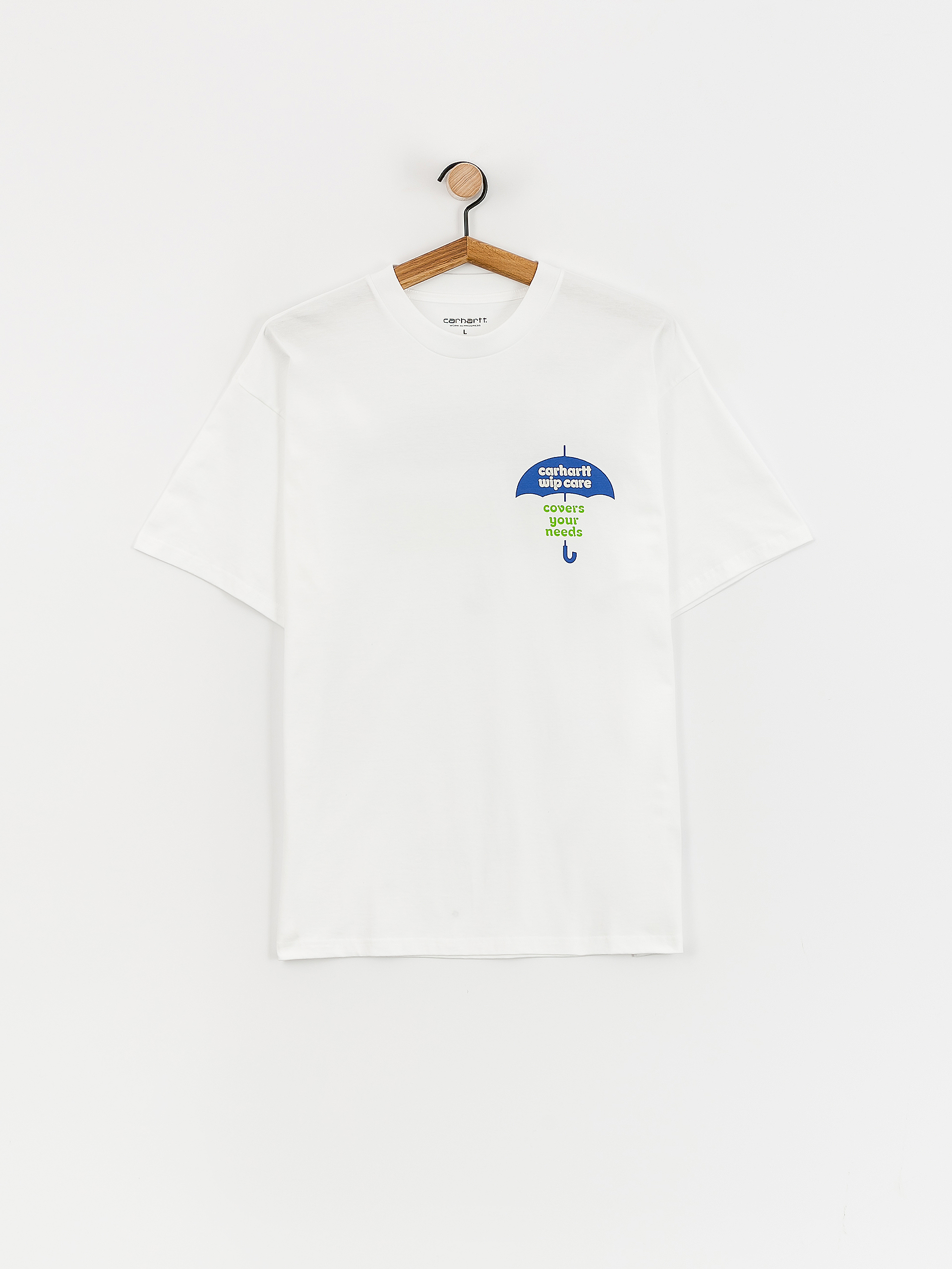 Tričko Carhartt WIP Cover (white)