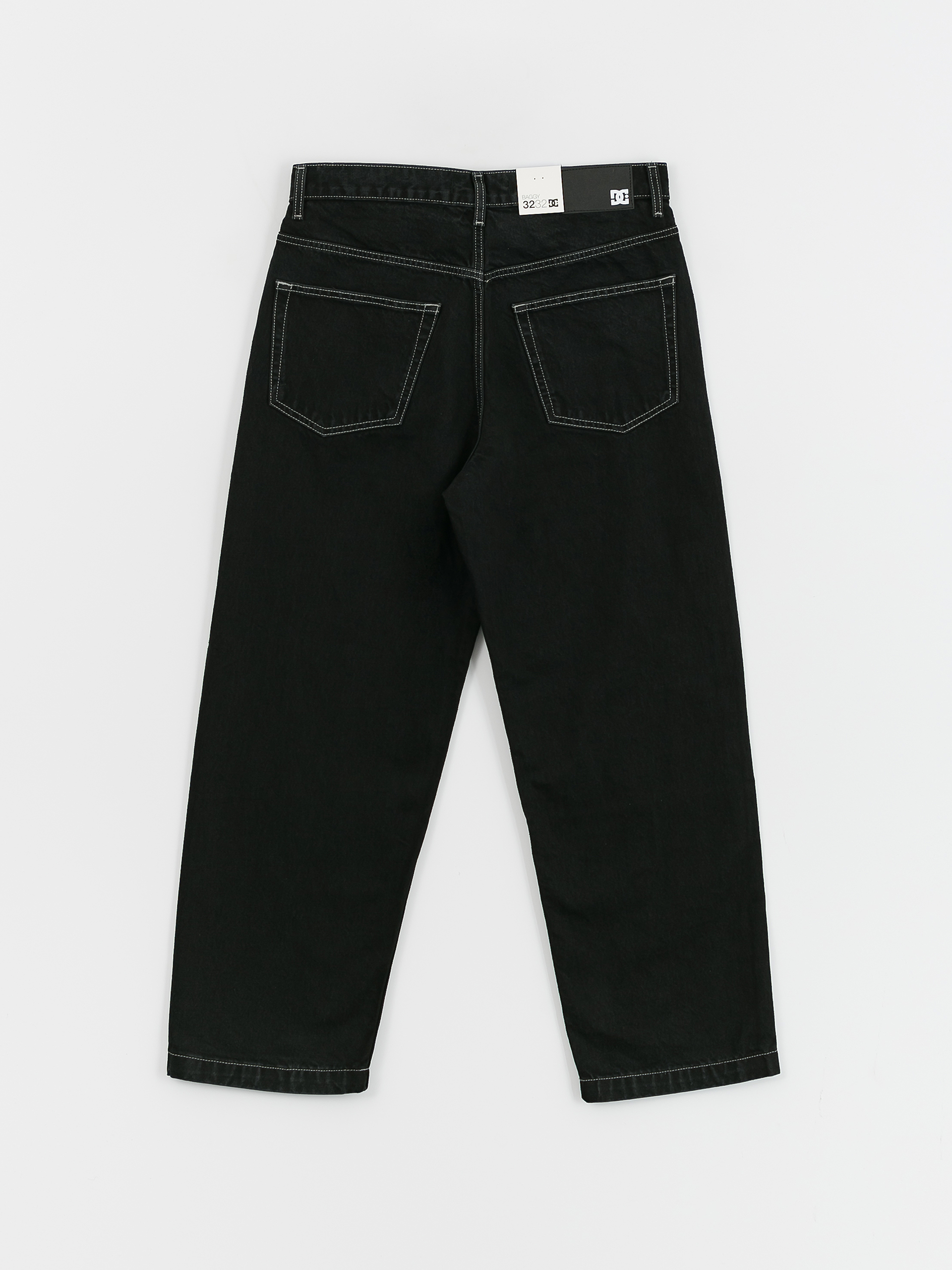 Kalhoty DC Baggy Denim (black tint)