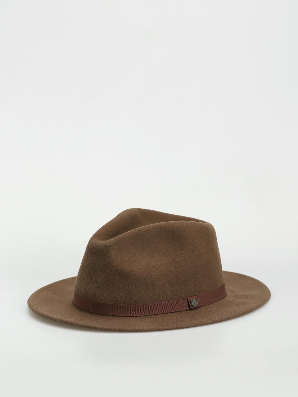 Klobouk Brixton Messer Packable Fedora (dark earth)