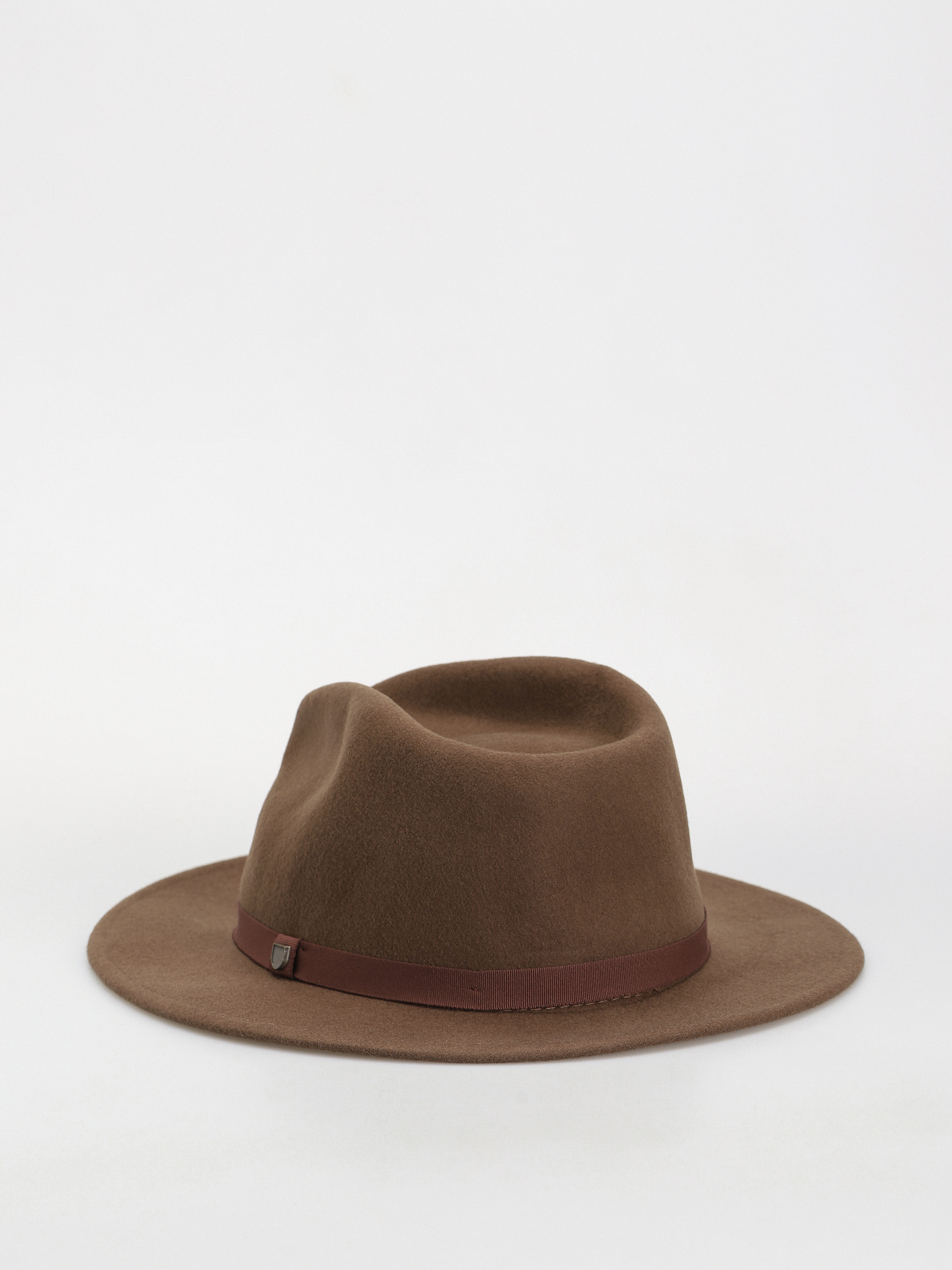 Klobouk Brixton Messer Packable Fedora (dark earth)