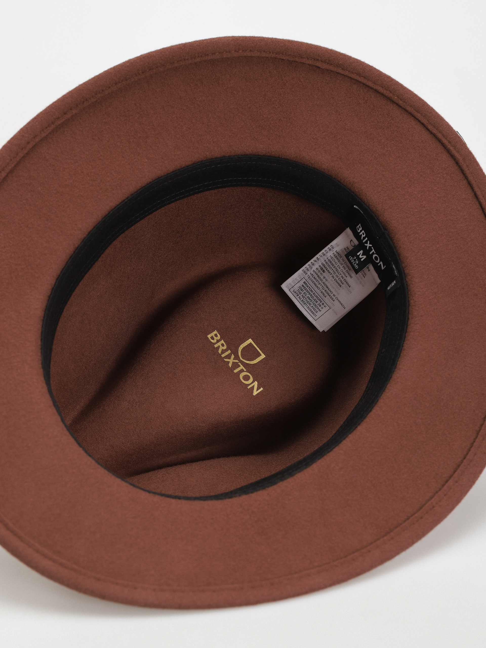 Klobouk Brixton Messer Fedora (sepia)