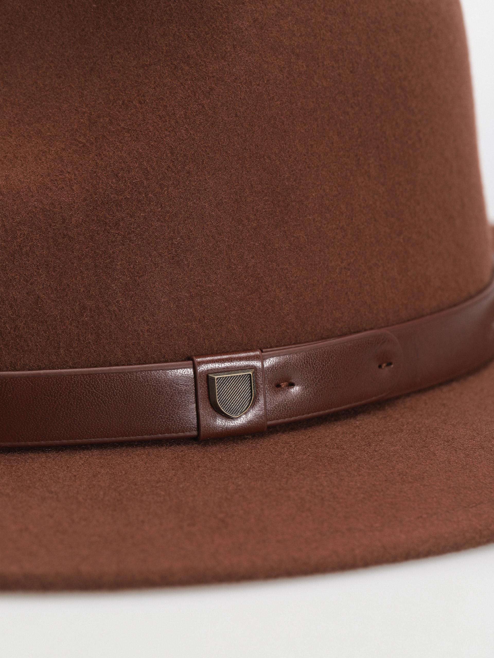 Klobouk Brixton Messer Fedora (sepia)
