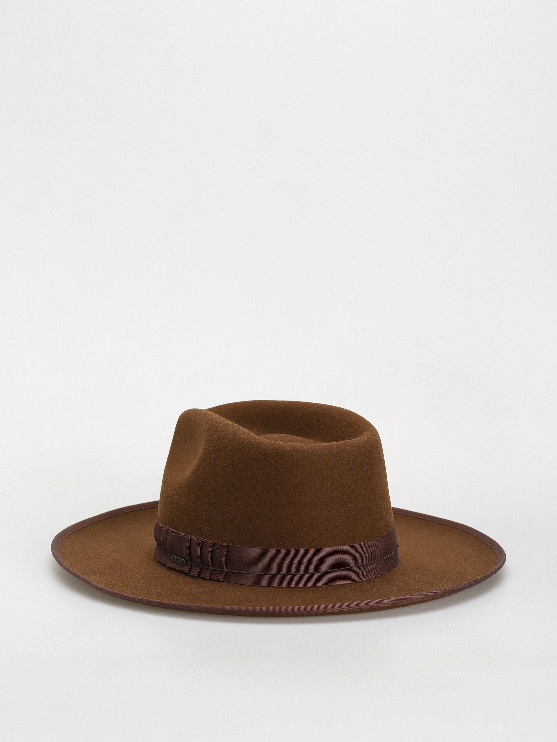Klobouk Brixton Reno Fedora (coffee/coffee)