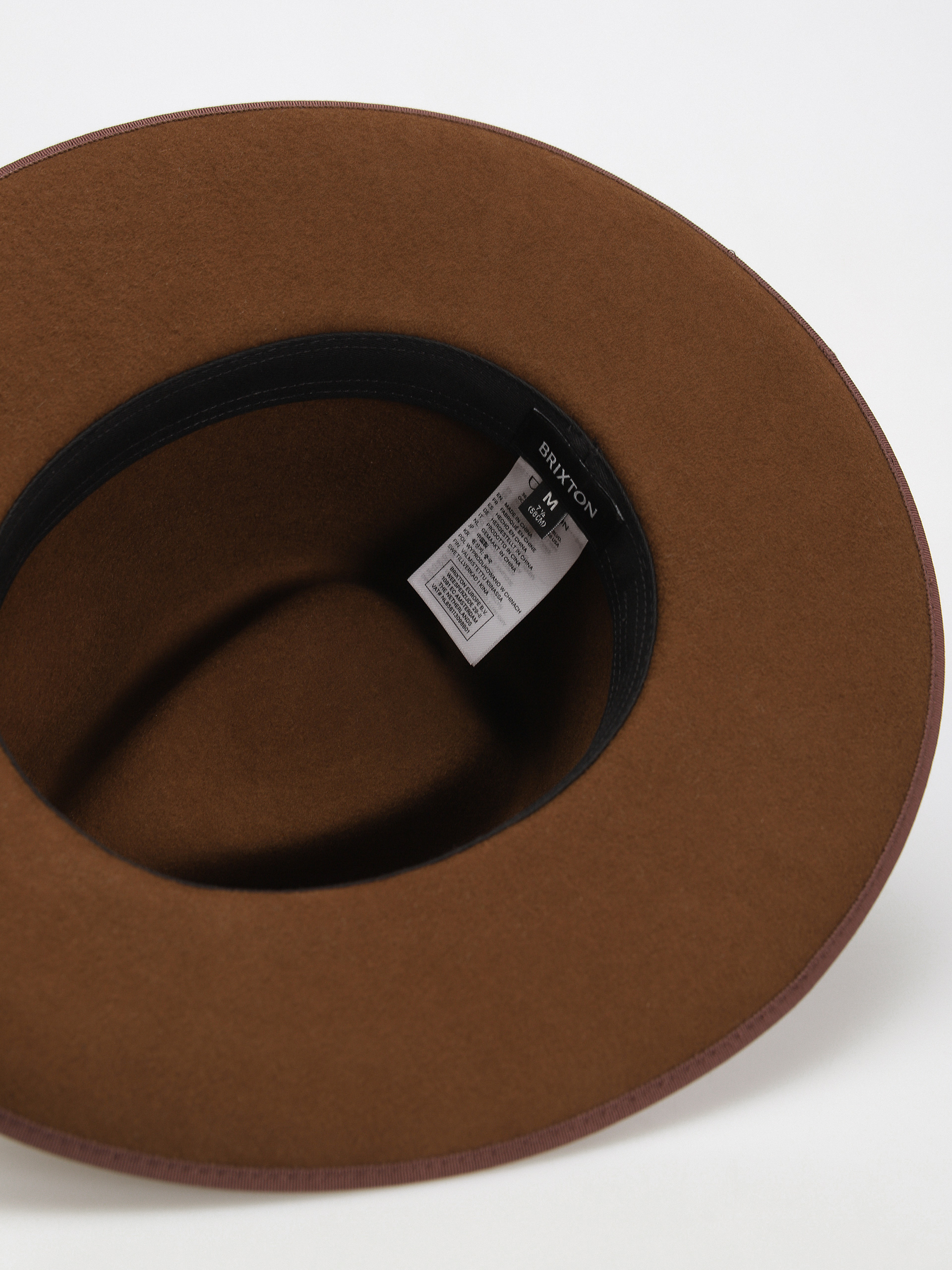 Klobouk Brixton Reno Fedora (coffee/coffee)