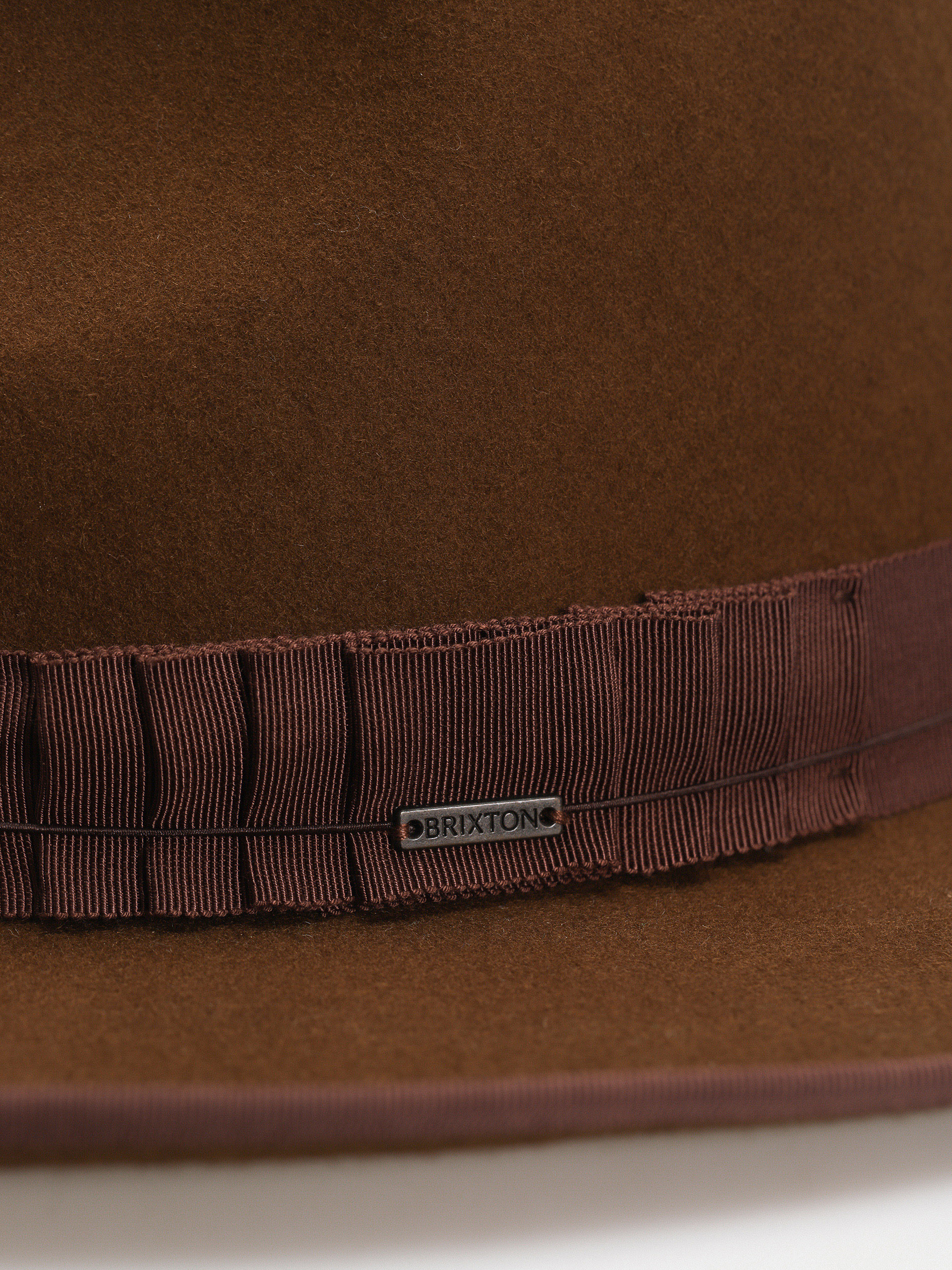 Klobouk Brixton Reno Fedora (coffee/coffee)