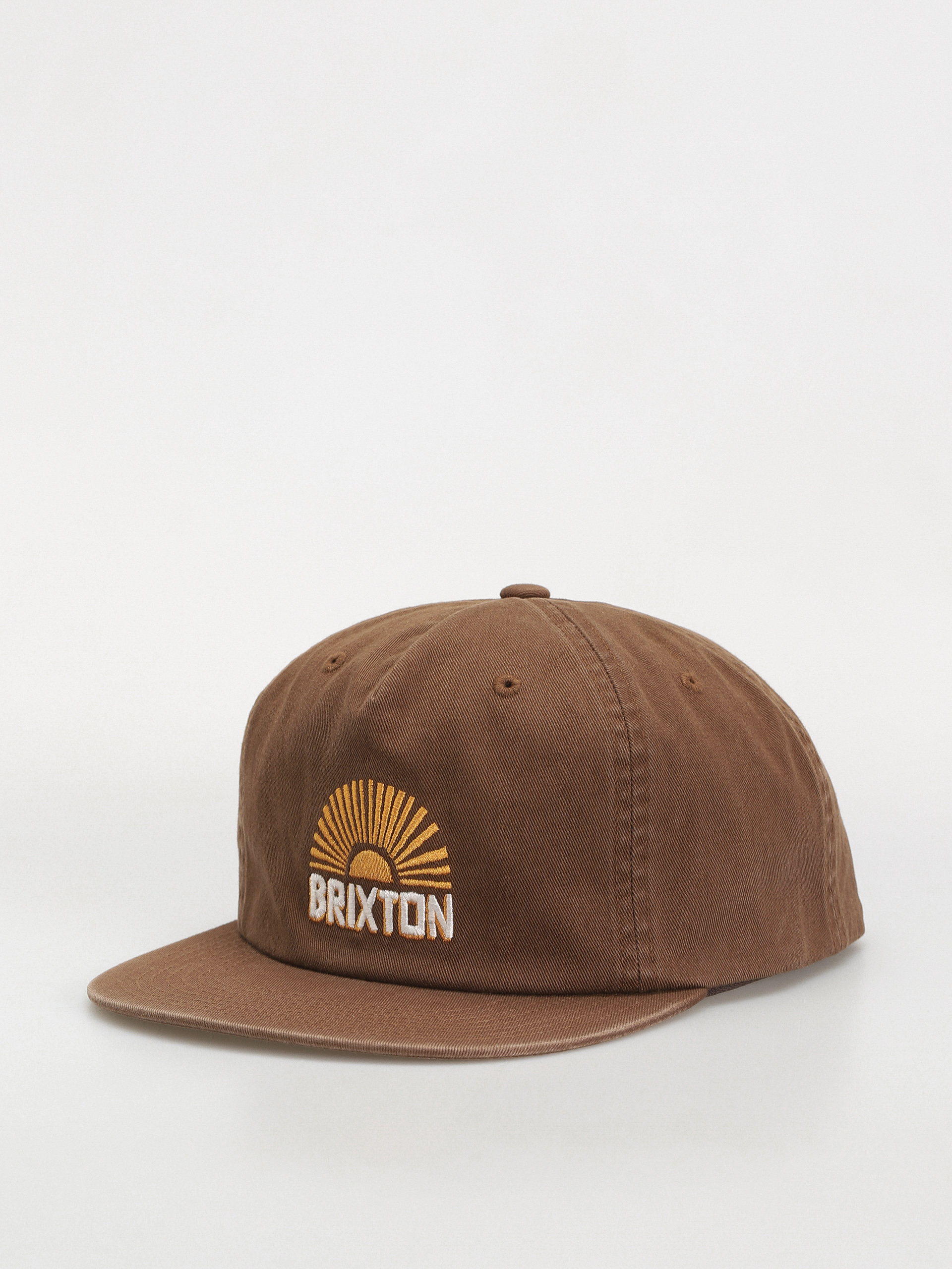 Kšiltovka  Brixton Sol Hp Snpk (brown sol wash)