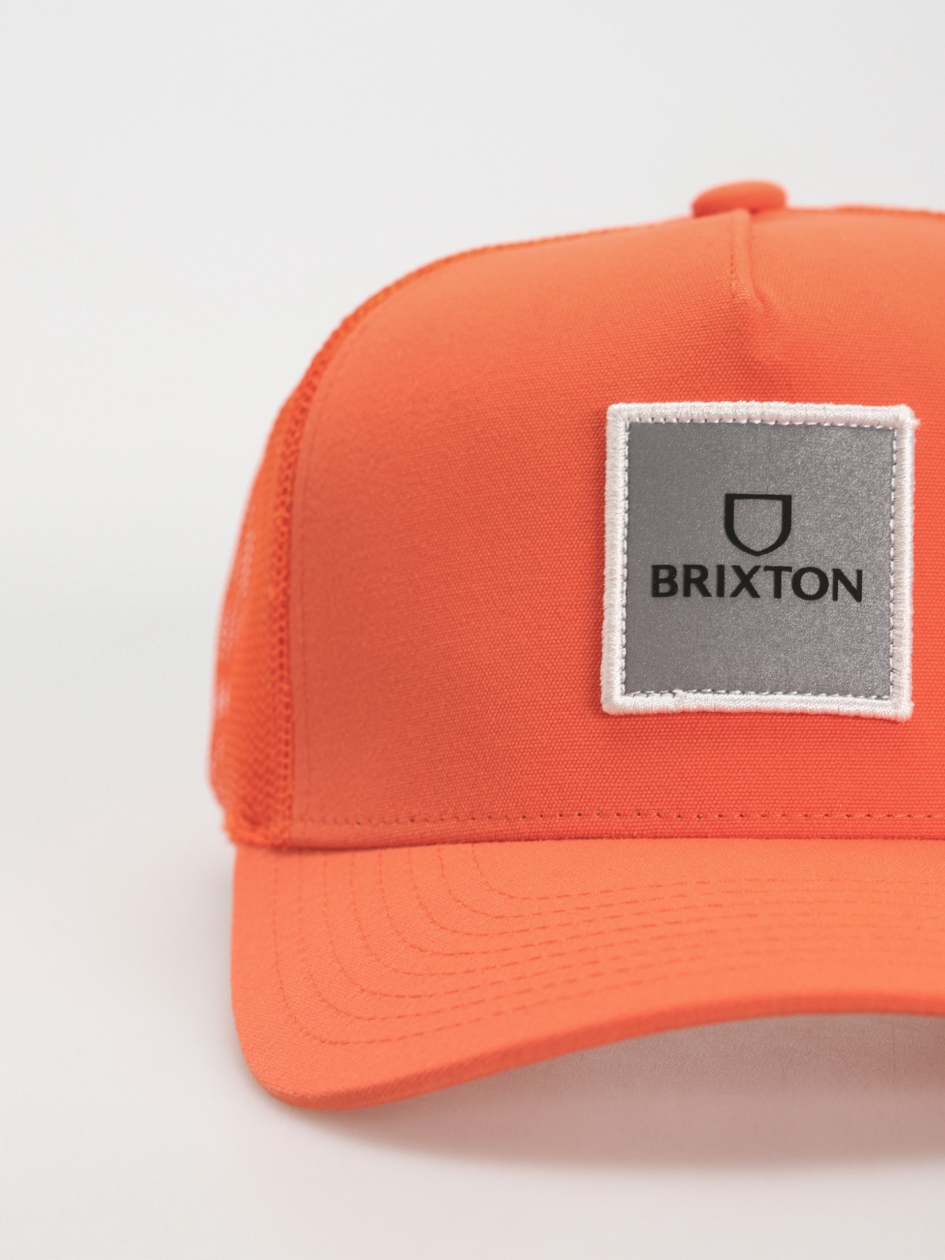 Kšiltovka  Brixton Alpha Block X C Mp Mesh Cap (orange/orange)