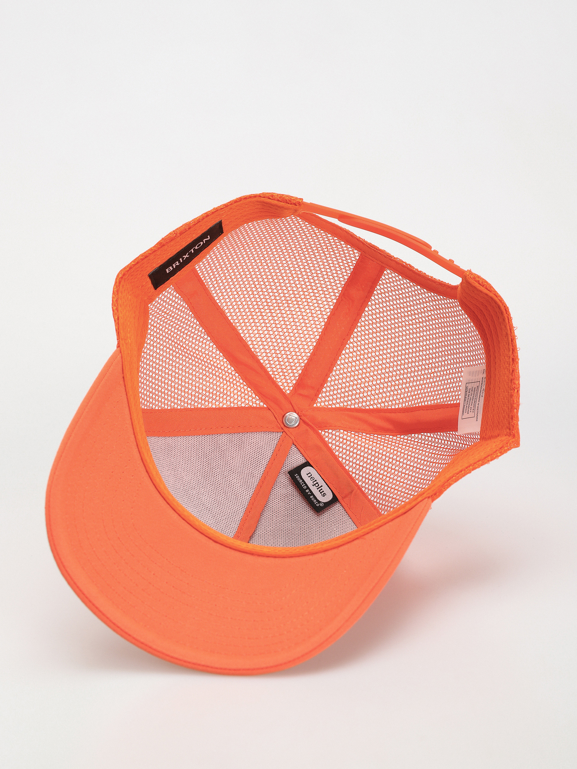 Kšiltovka  Brixton Alpha Block X C Mp Mesh Cap (orange/orange)