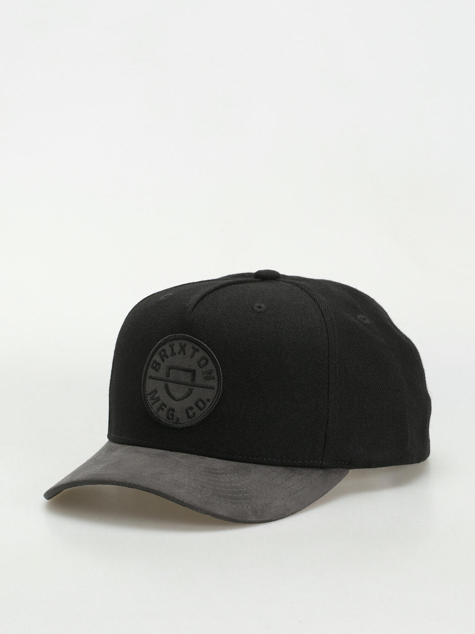 Kšiltovka  Brixton Crest C Mp Snapback (black/black/black)