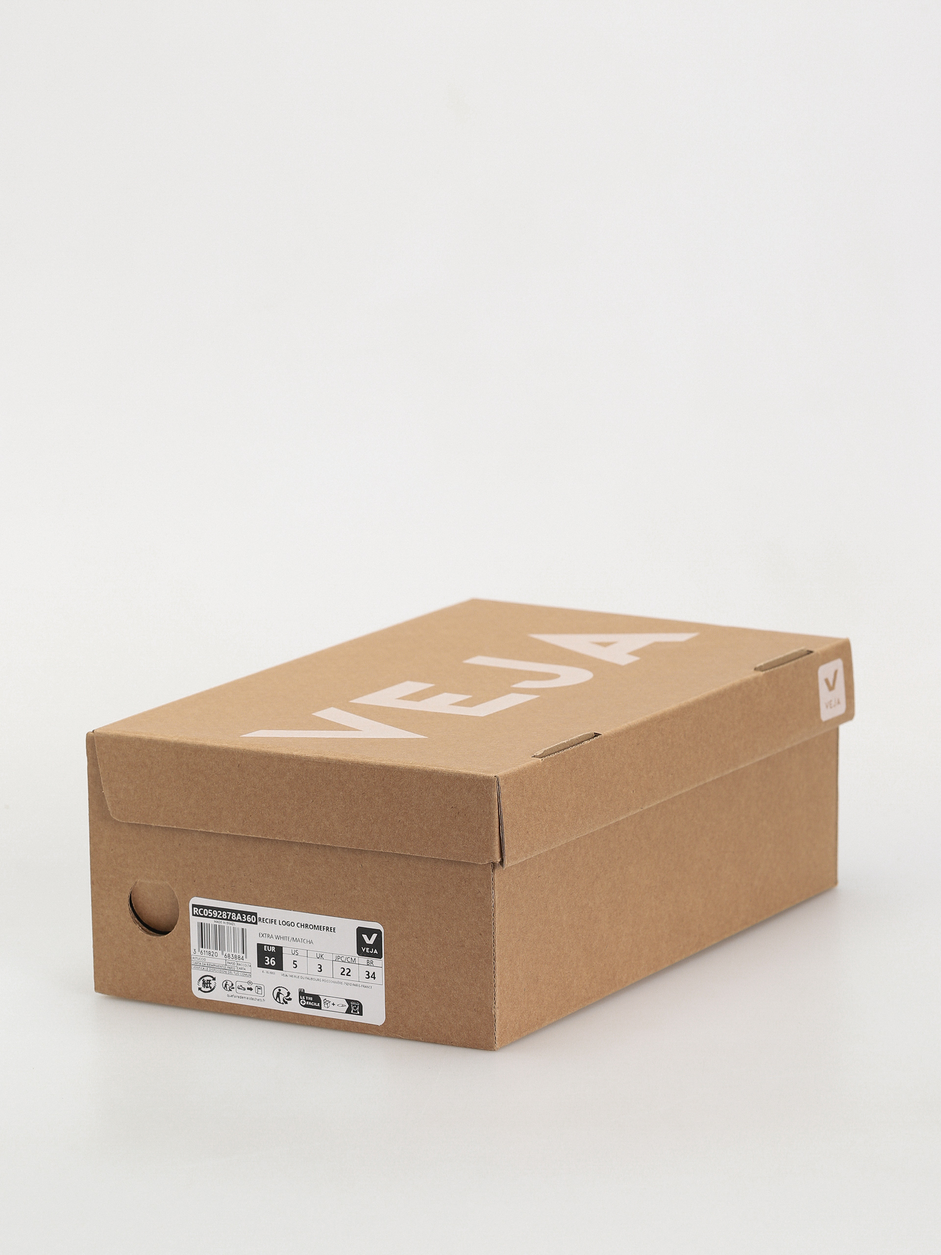 Boty Veja Recife Logo Wmn (extra white matcha)