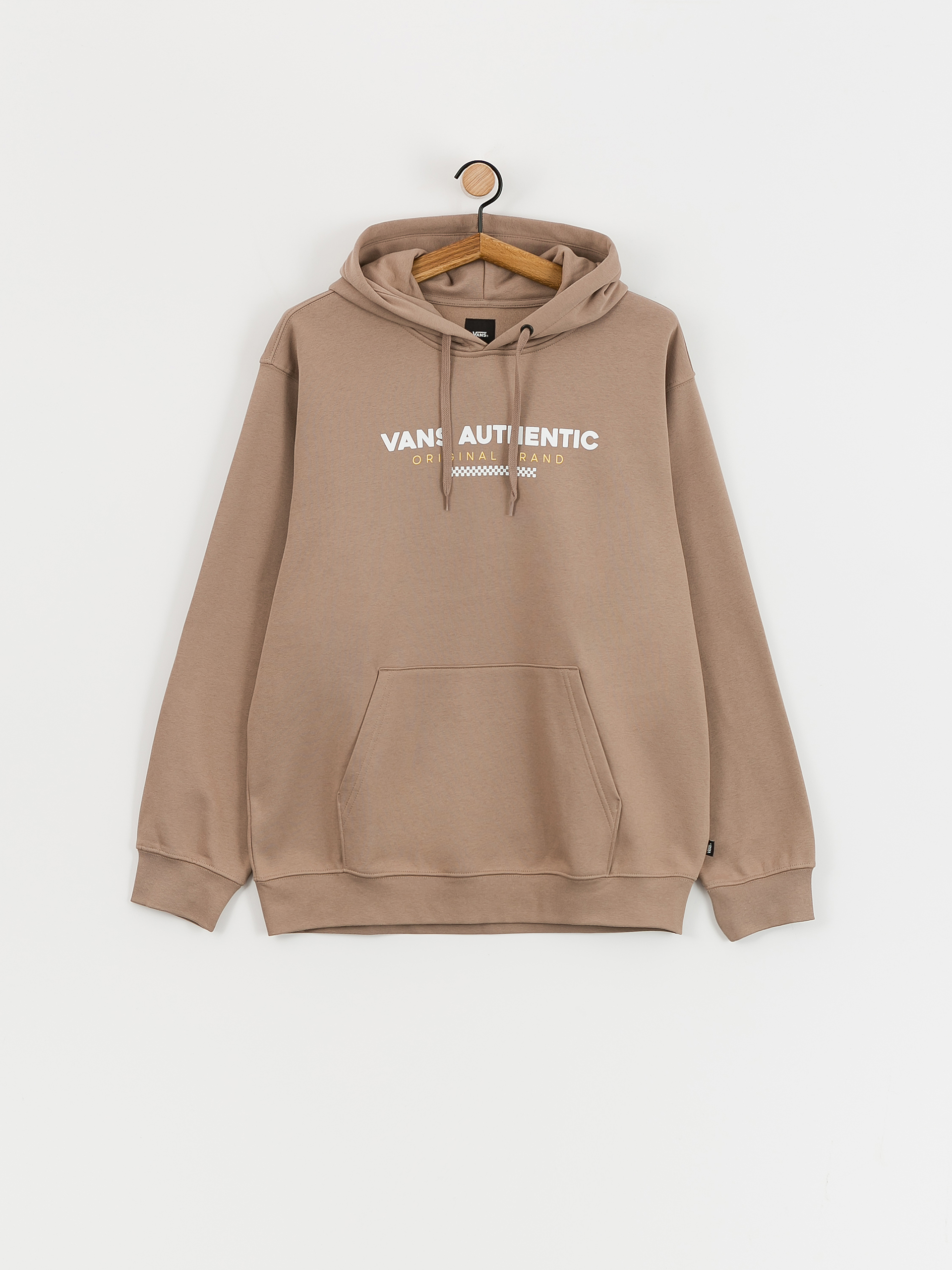 Mikina s kapucí Vans Vans Sport Loose Fit Fleece HD (desert taupe)