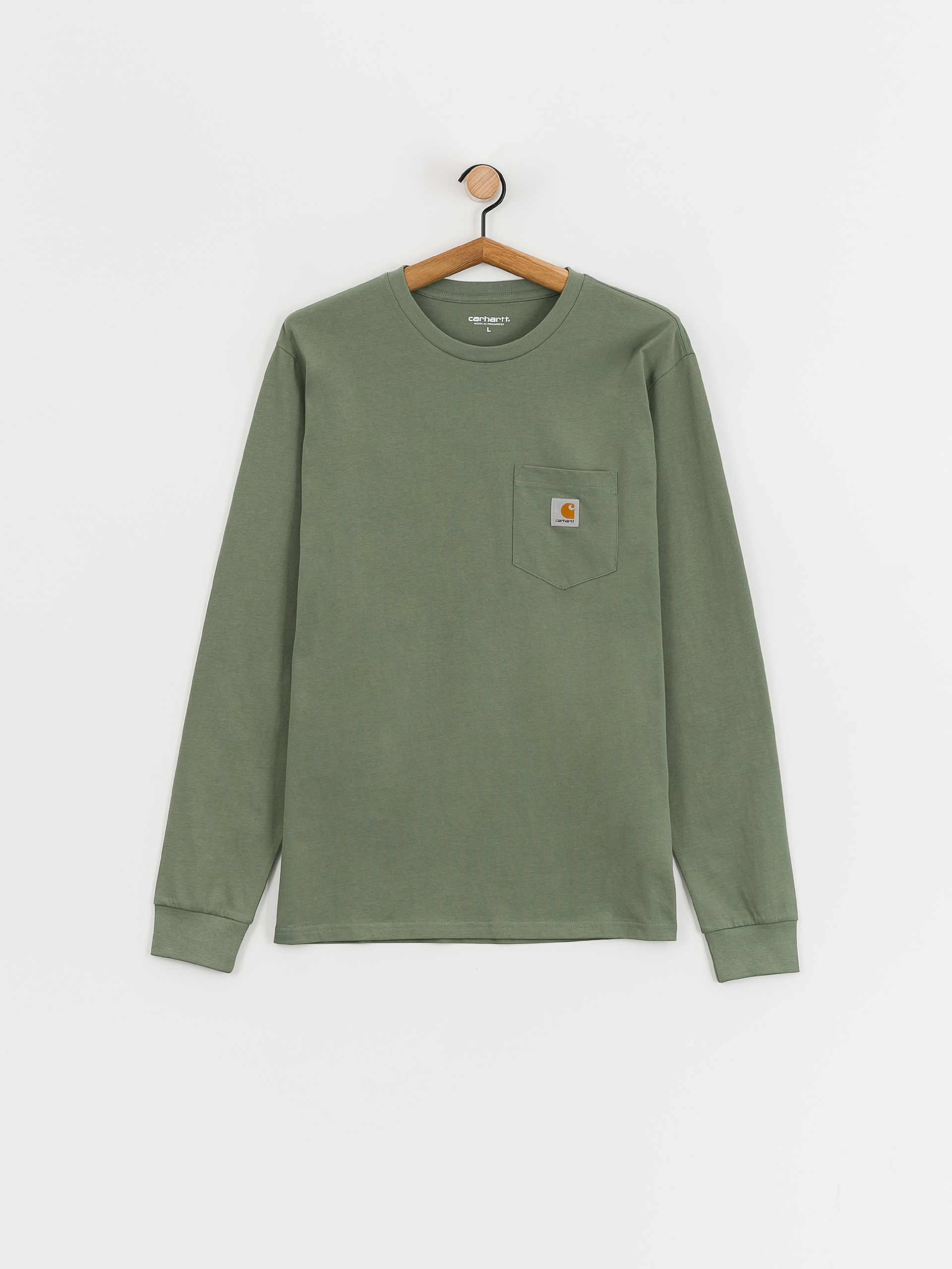 Triko Carhartt WIP Pocket (park)