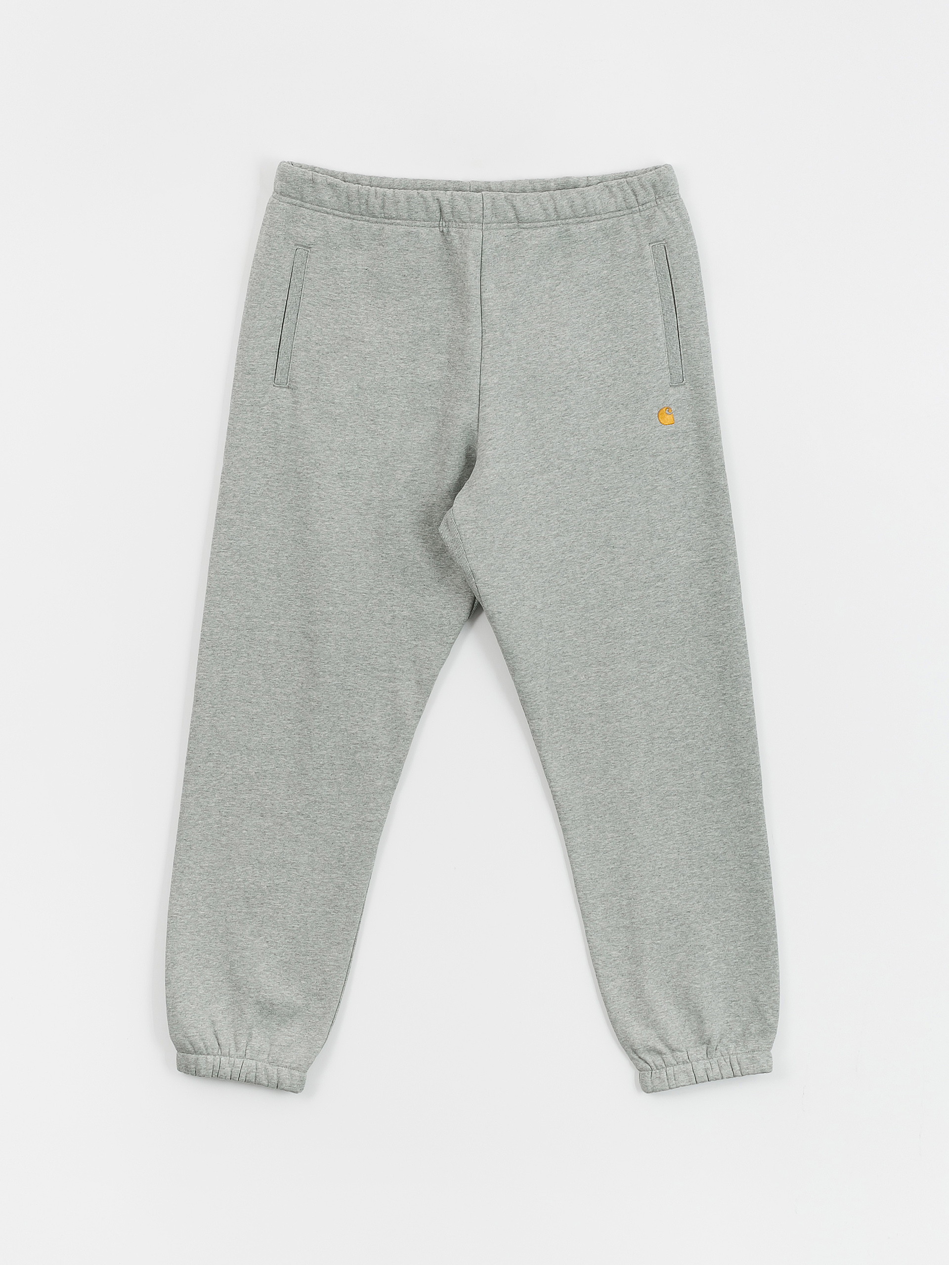 Kalhoty Carhartt WIP Chase (grey heather/gold)