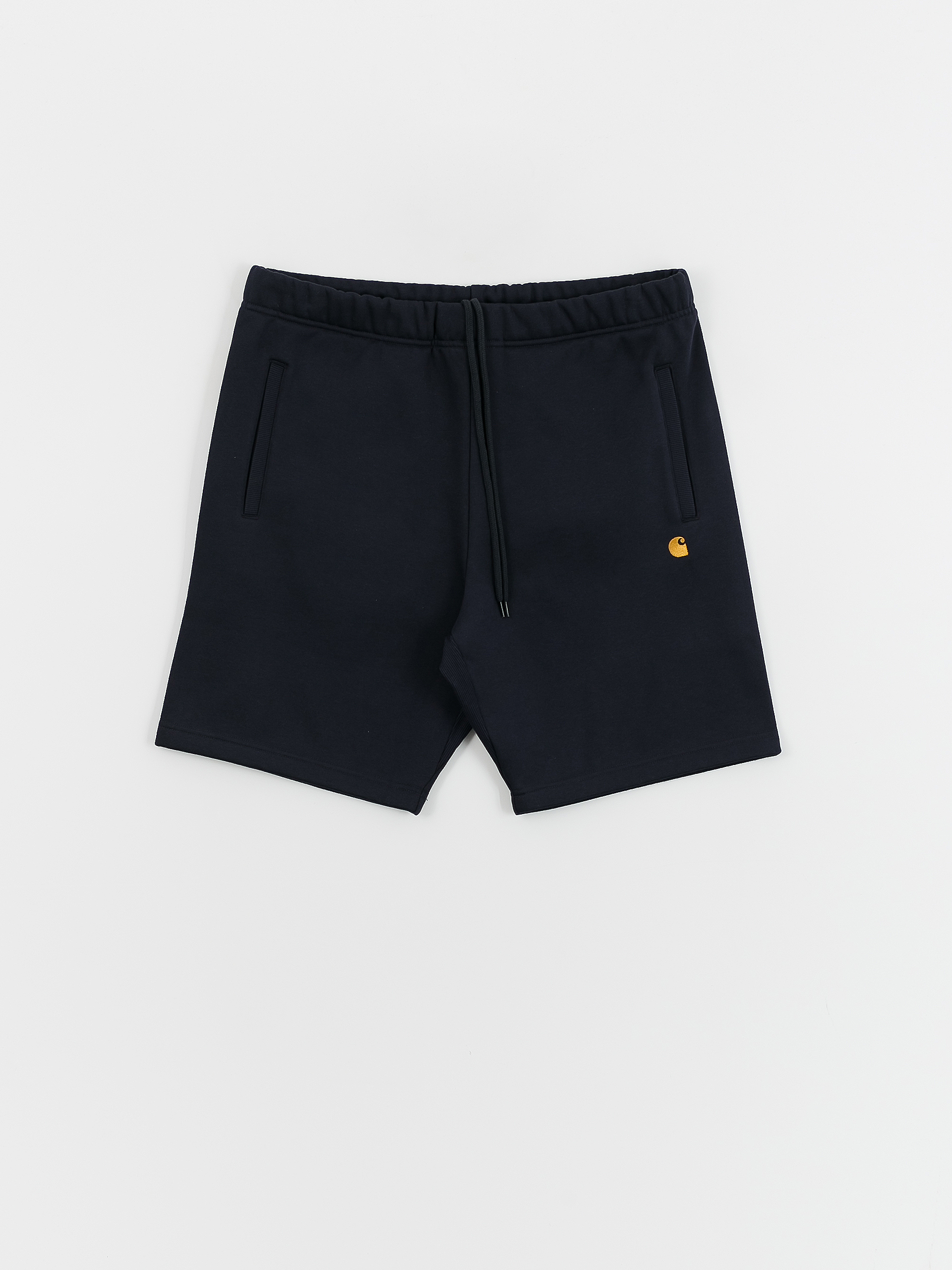Kraťasy Carhartt WIP Chase (dark navy/gold)