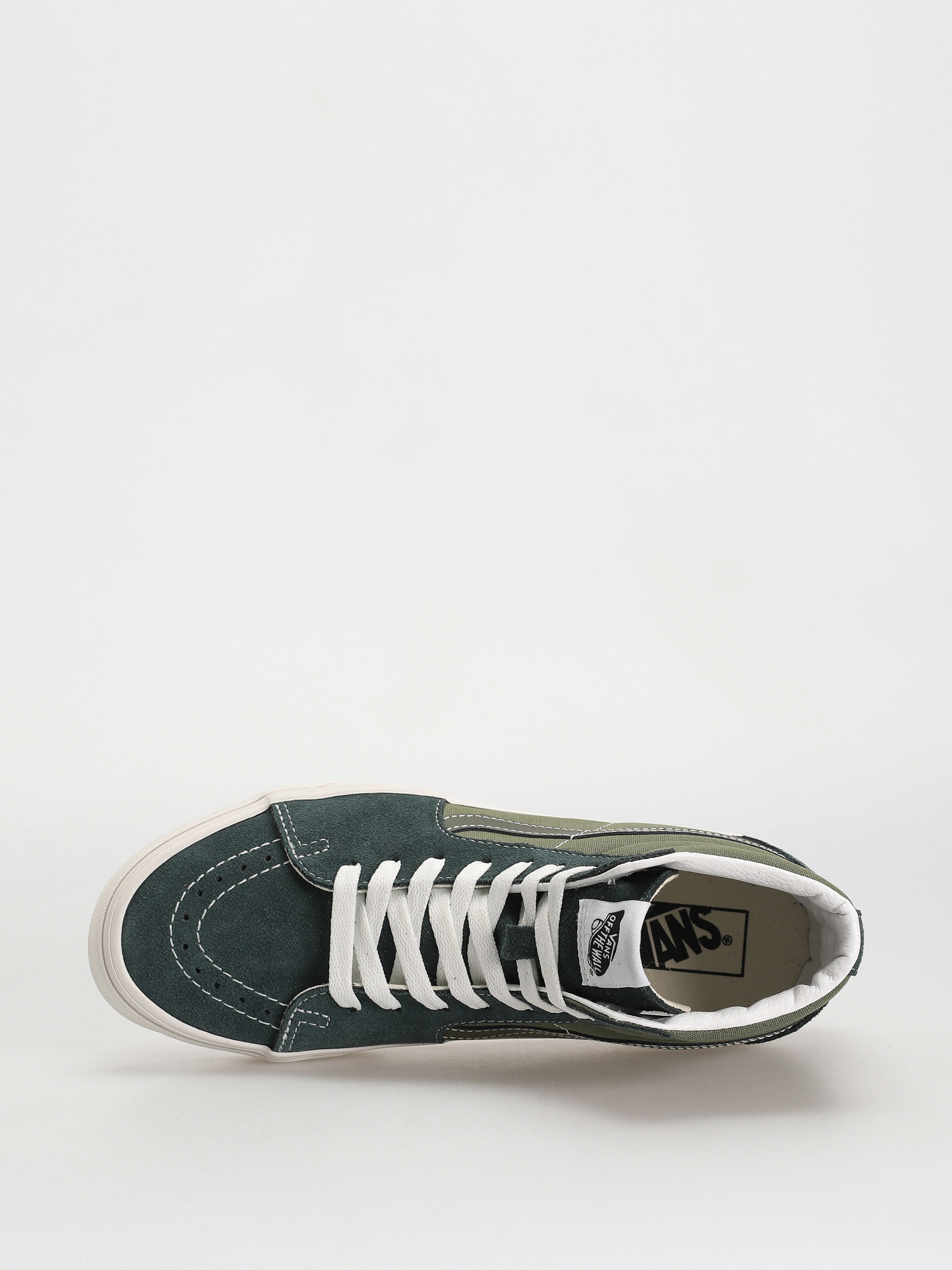 Boty Vans Sk8 Hi (tri-tone green)
