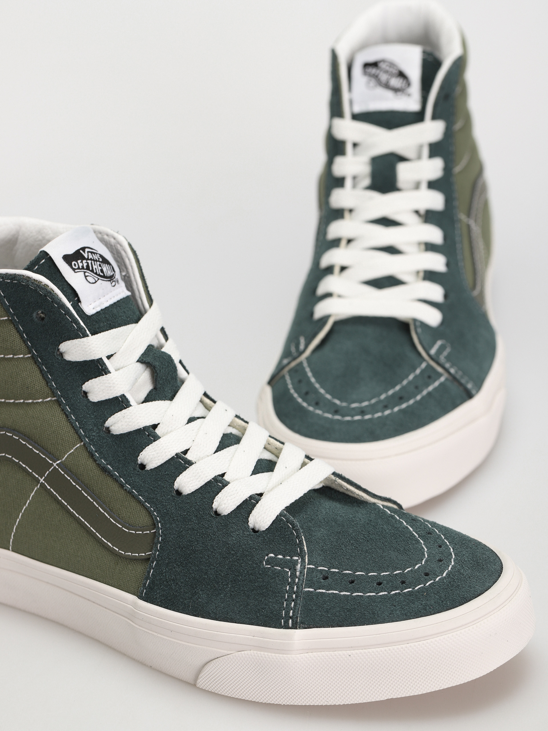 Boty Vans Sk8 Hi (tri-tone green)
