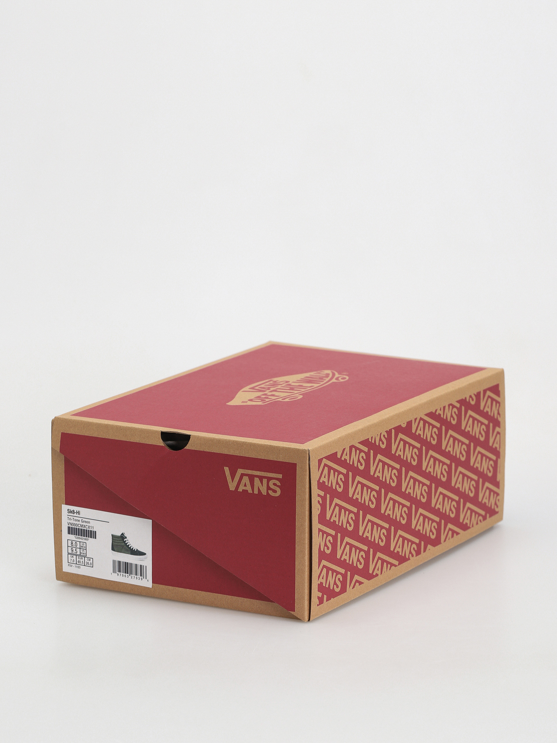 Boty Vans Sk8 Hi (tri-tone green)