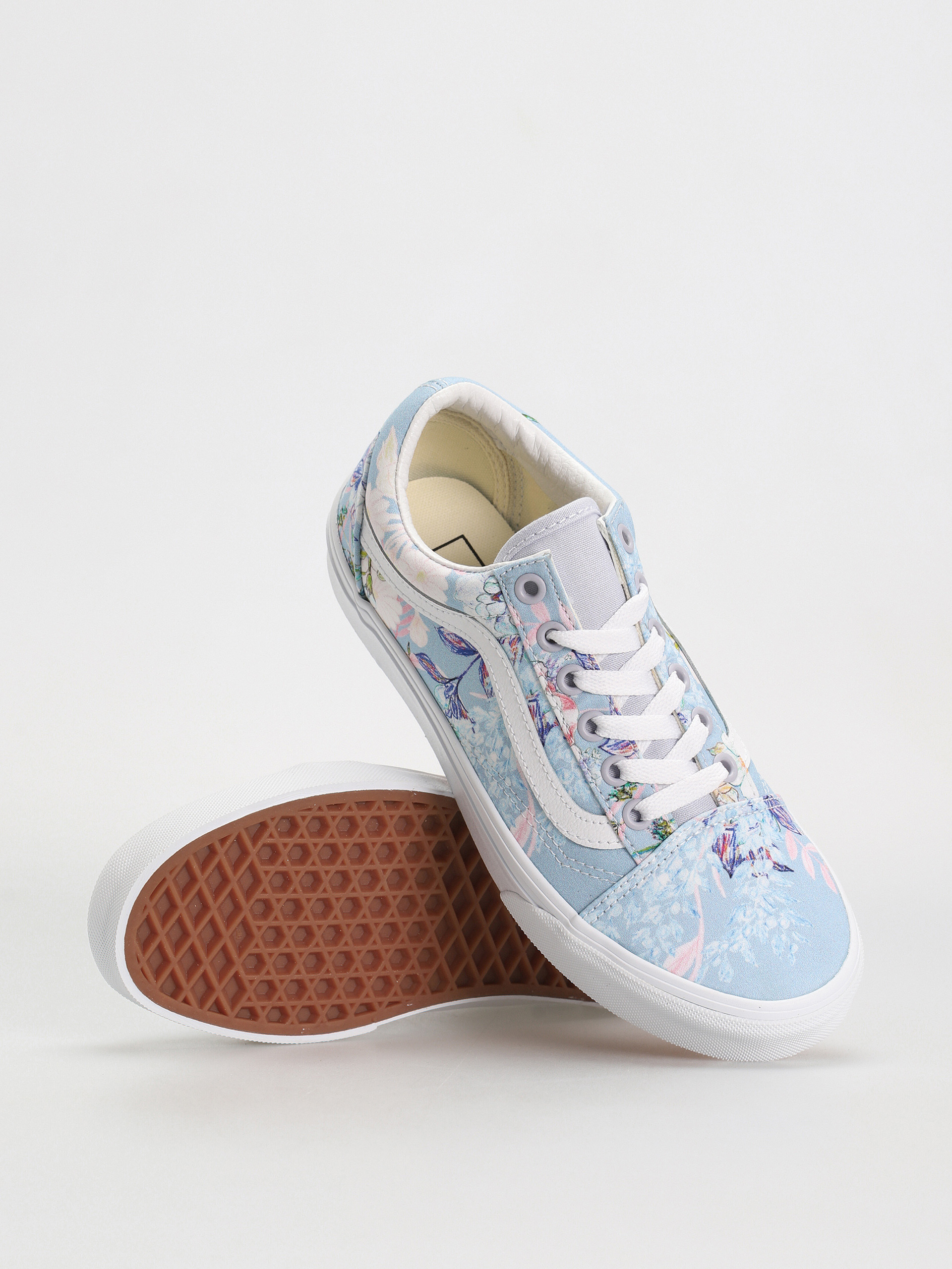 Boty Vans Old Skool (whimsy floral true white)