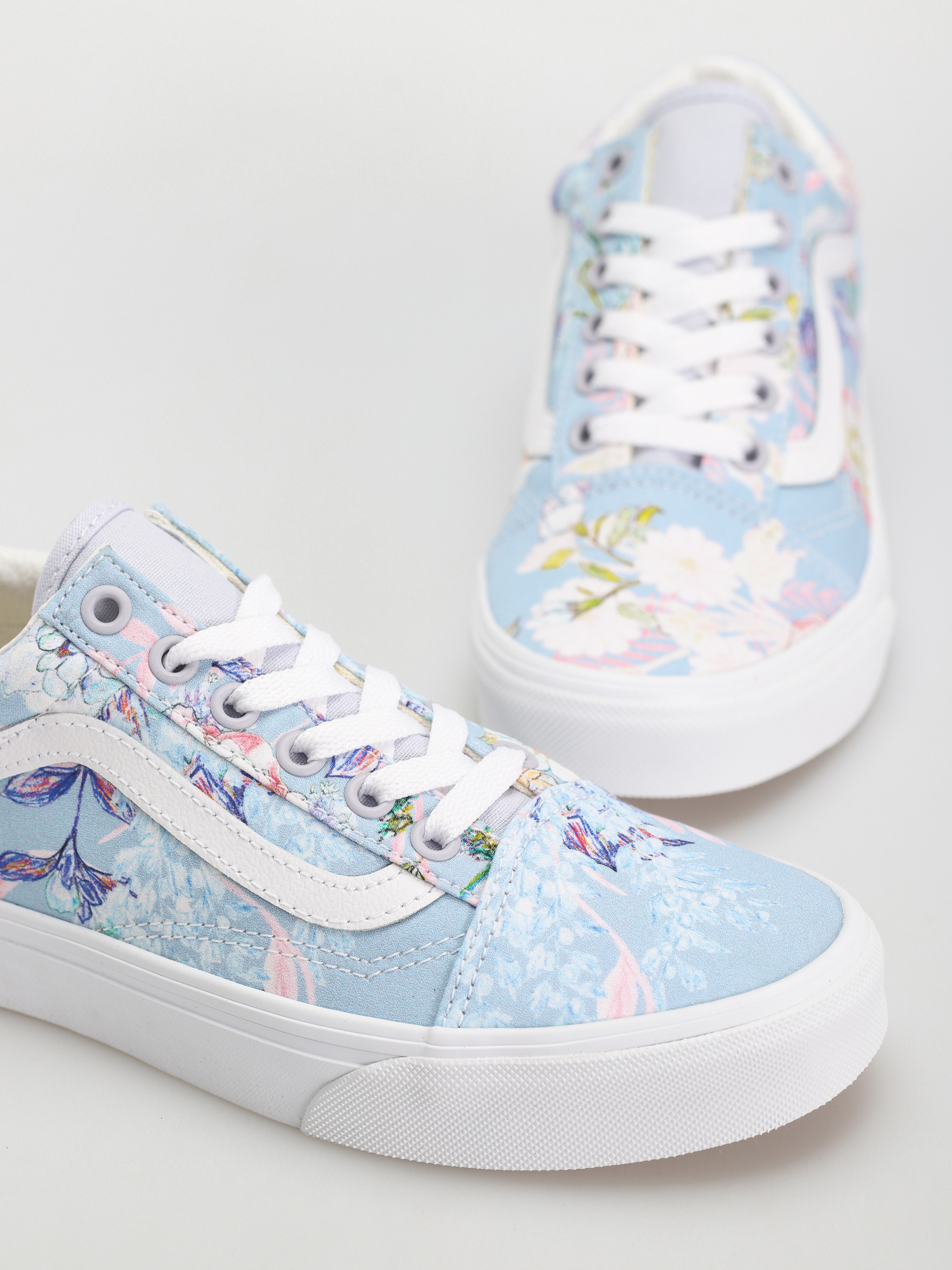 Boty Vans Old Skool (whimsy floral true white)