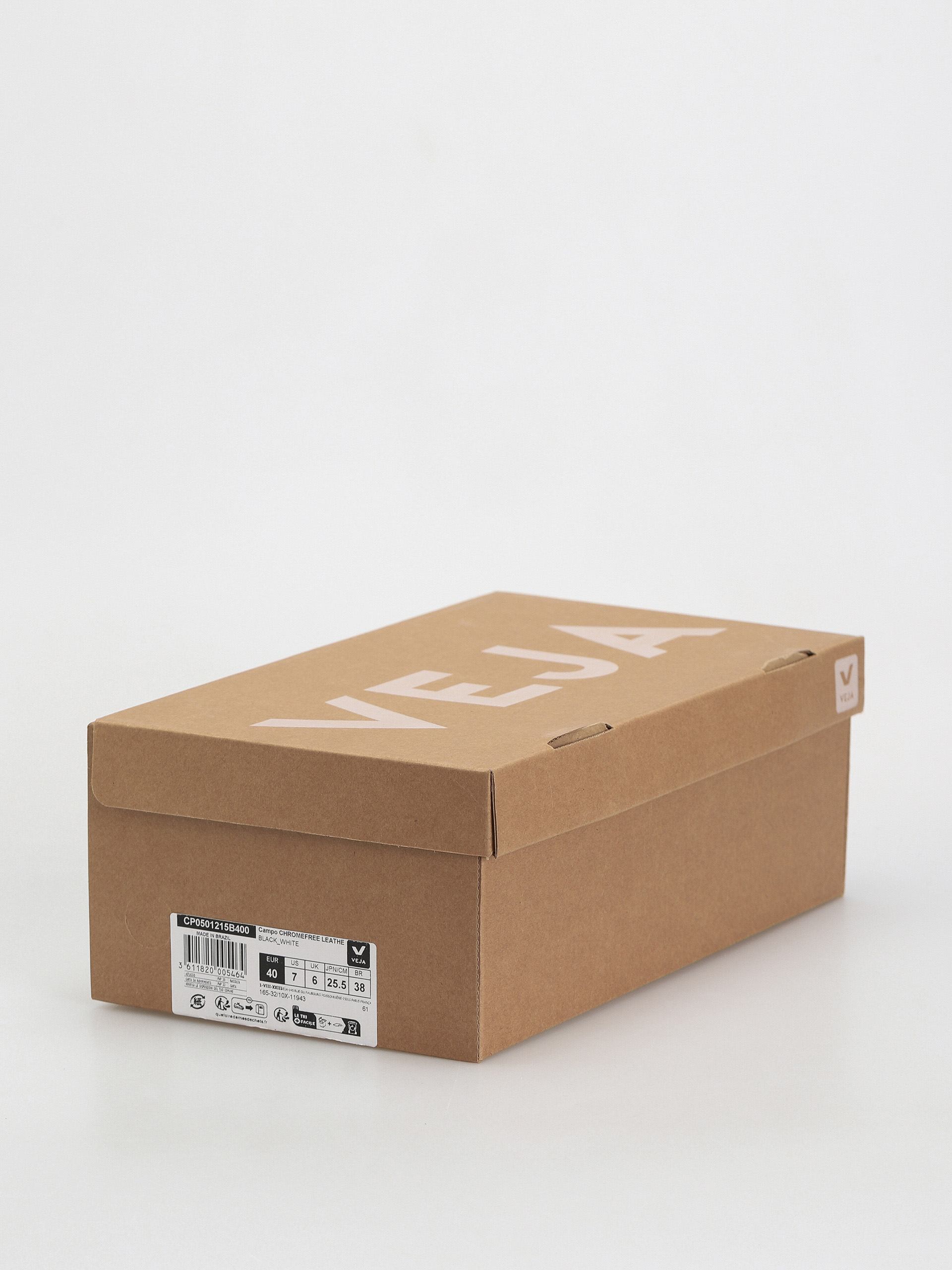 Boty Veja Campo (black white)