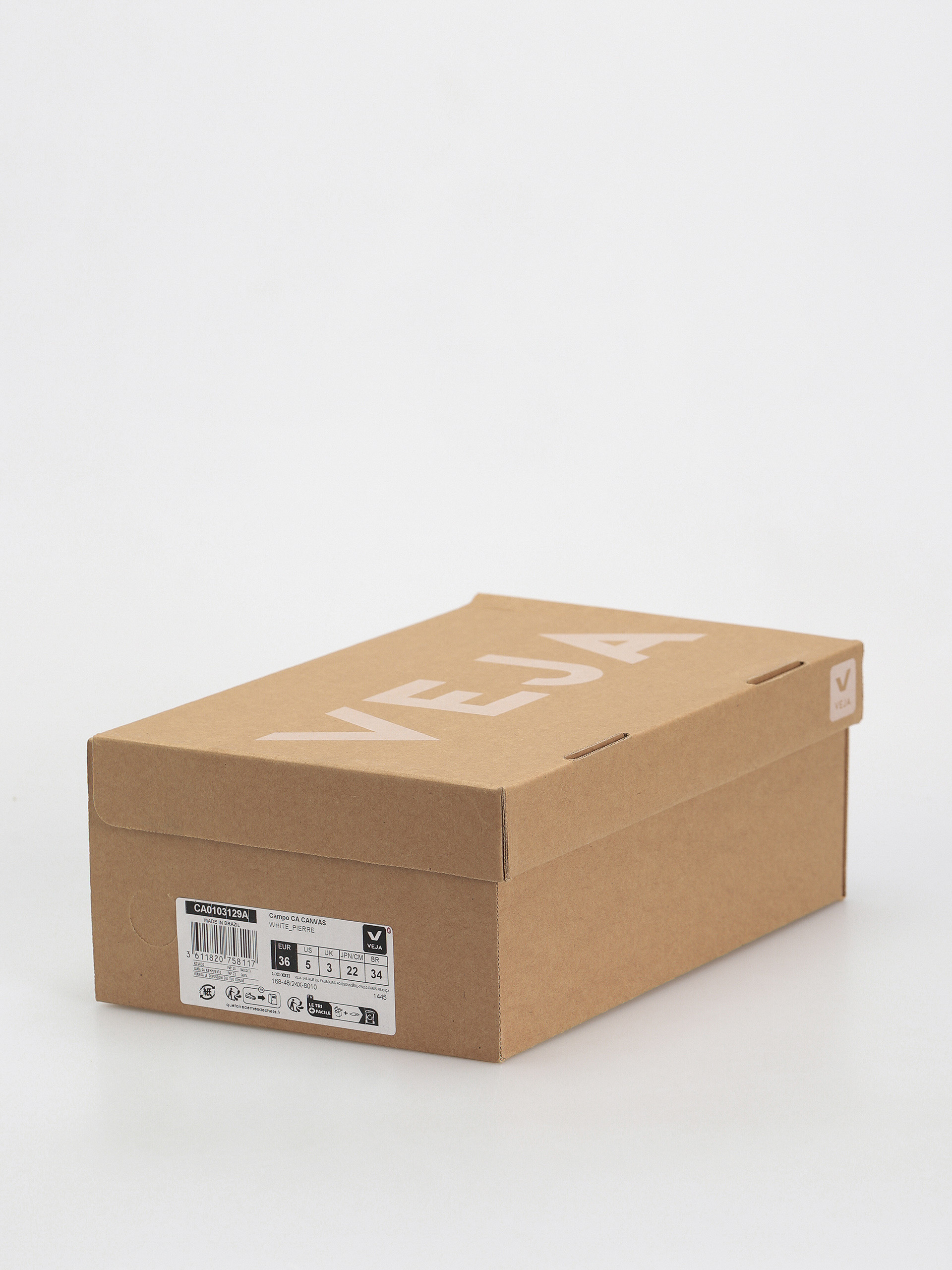 Boty Veja Campo Canvas Wmn (white pierre)