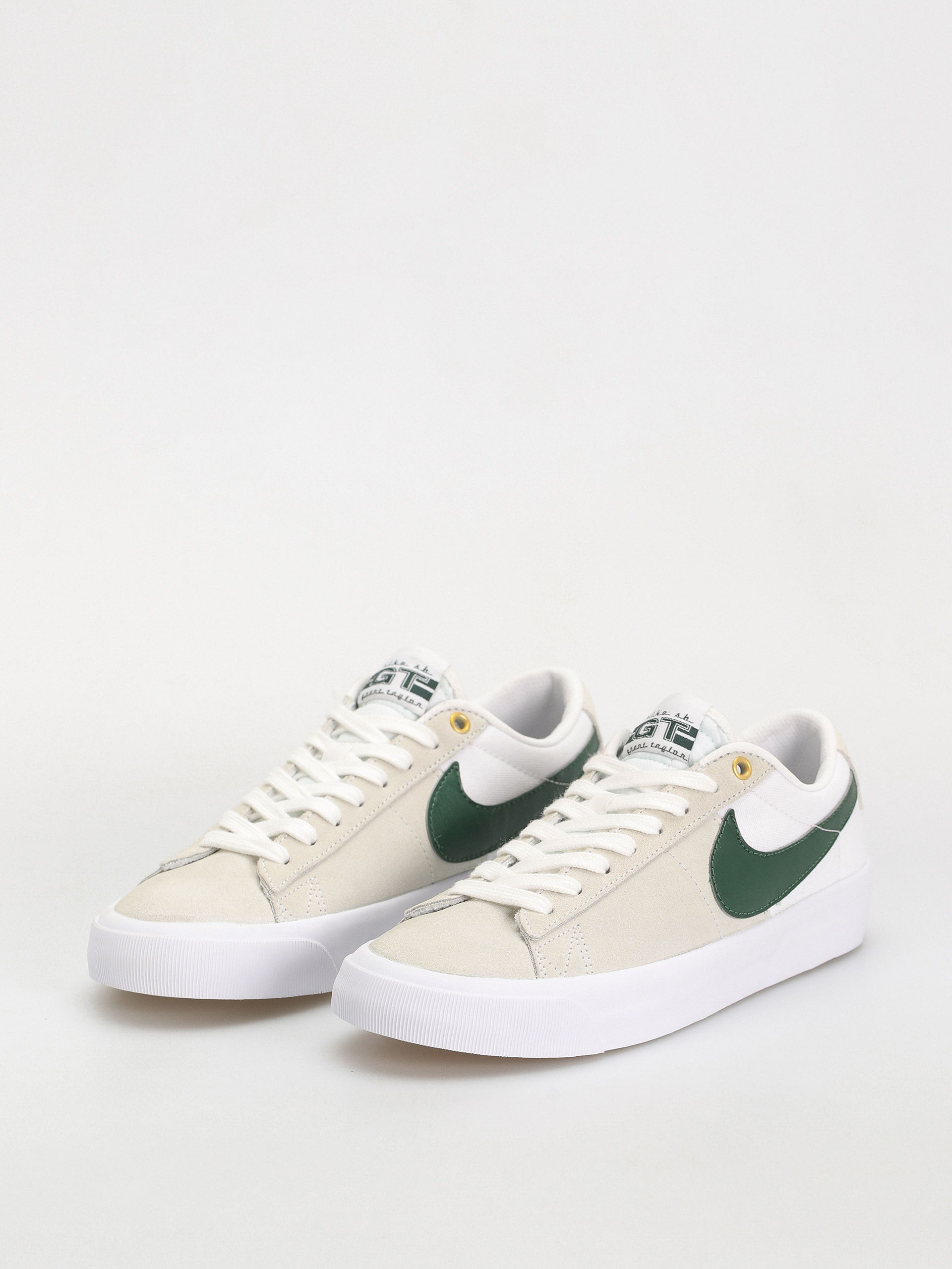 Boty Nike SB Zoom Blazer Low Pro Gt (white/fir white gum light brown)