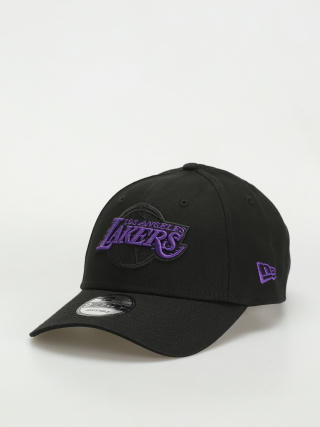 Kšiltovka  New Era Side Patch 9Forty Los Angeles Lakers (black/purple)