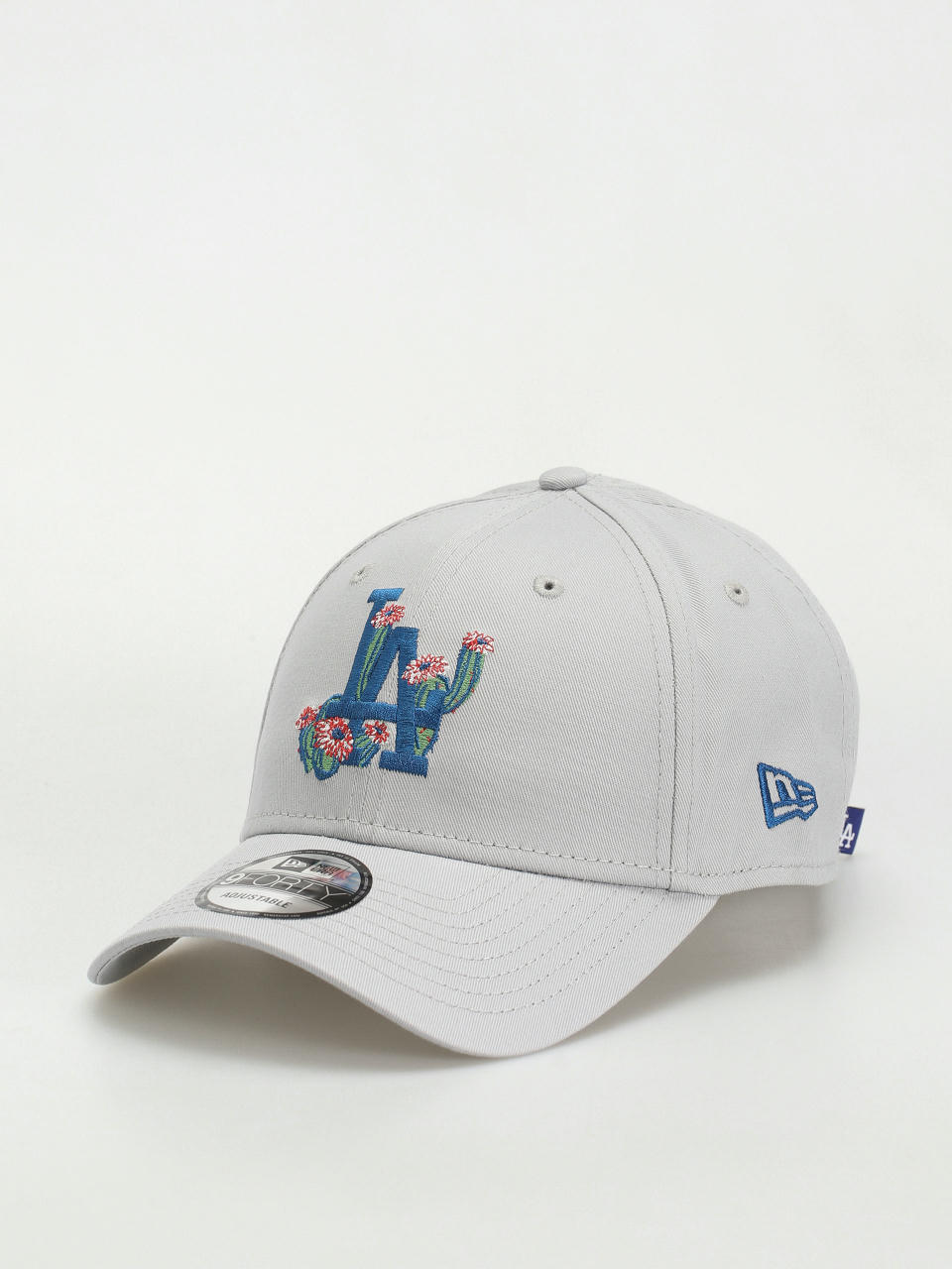 Kšiltovka  New Era Flower Icon 9Forty Los Angeles Dodgers (gray)