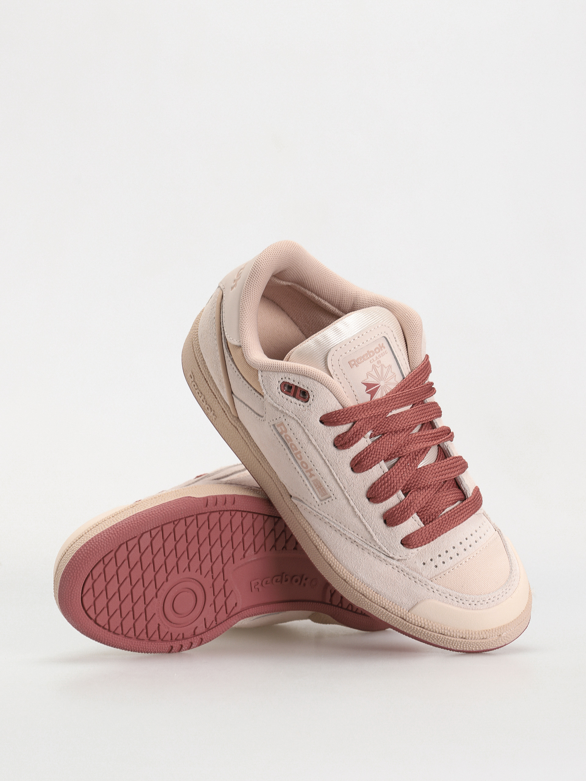 Boty Reebok Club C Bulc Wmn (blush/pinstu/sedros)