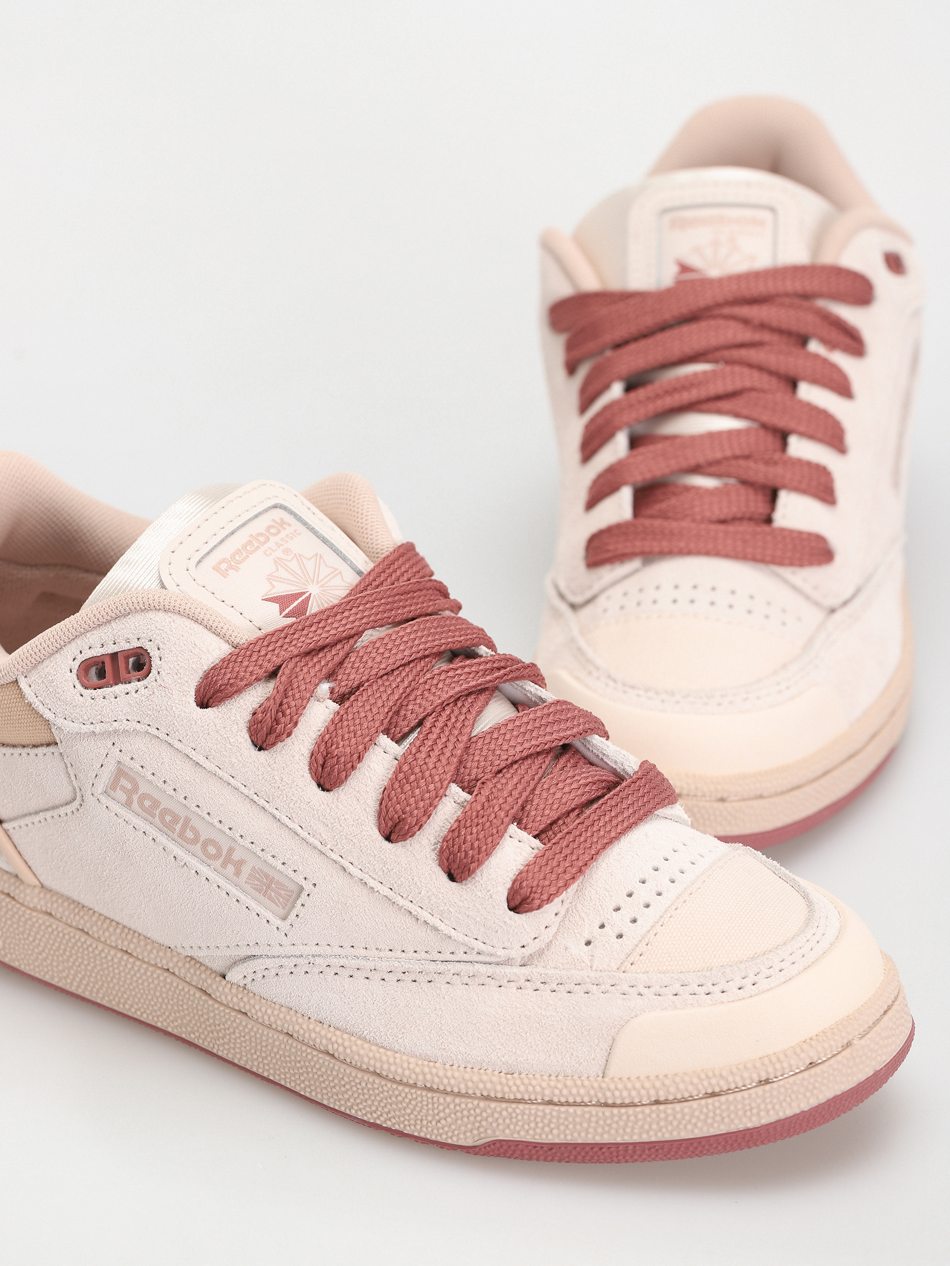 Boty Reebok Club C Bulc Wmn (blush/pinstu/sedros)