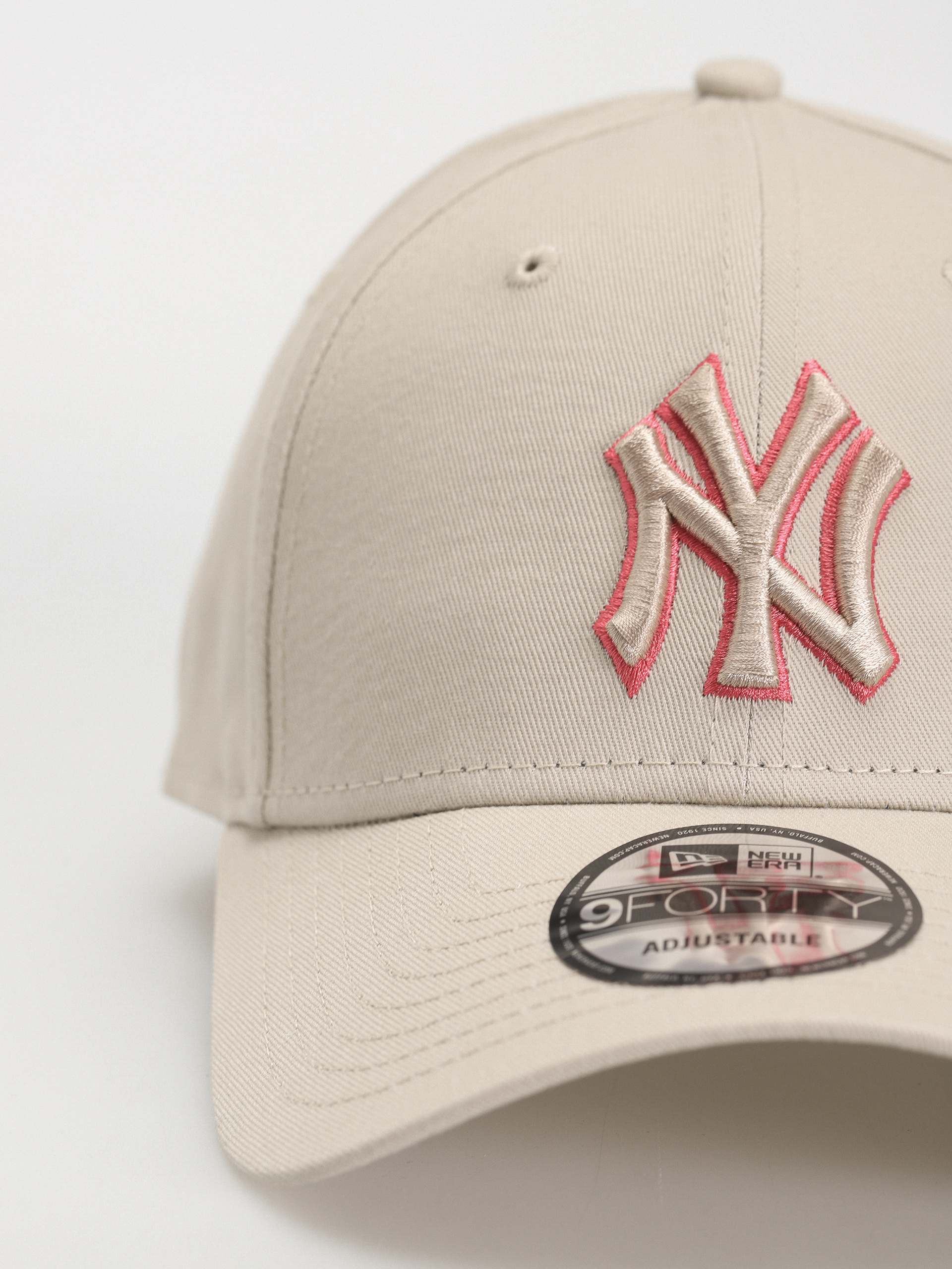 Kšiltovka  New Era Team Outline 9Forty New York Yankees (stone)