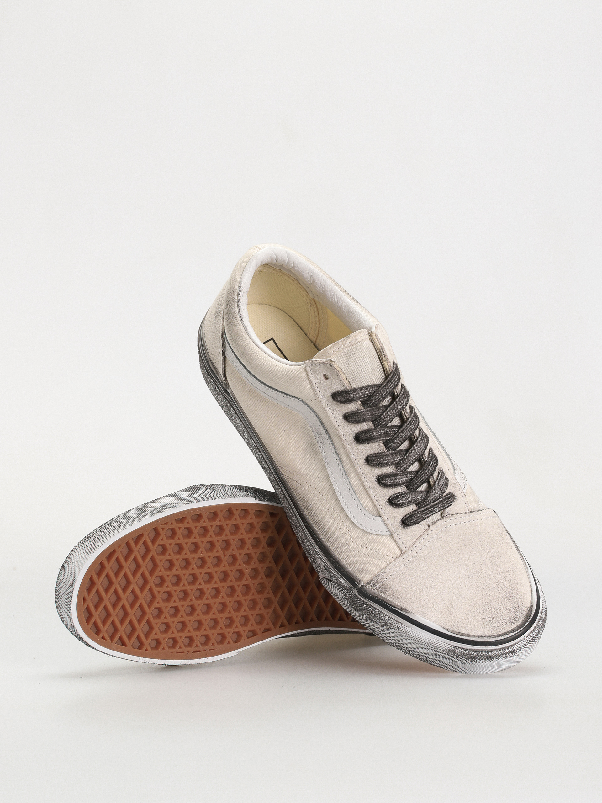 Boty Vans Old Skool (stressed white/white)