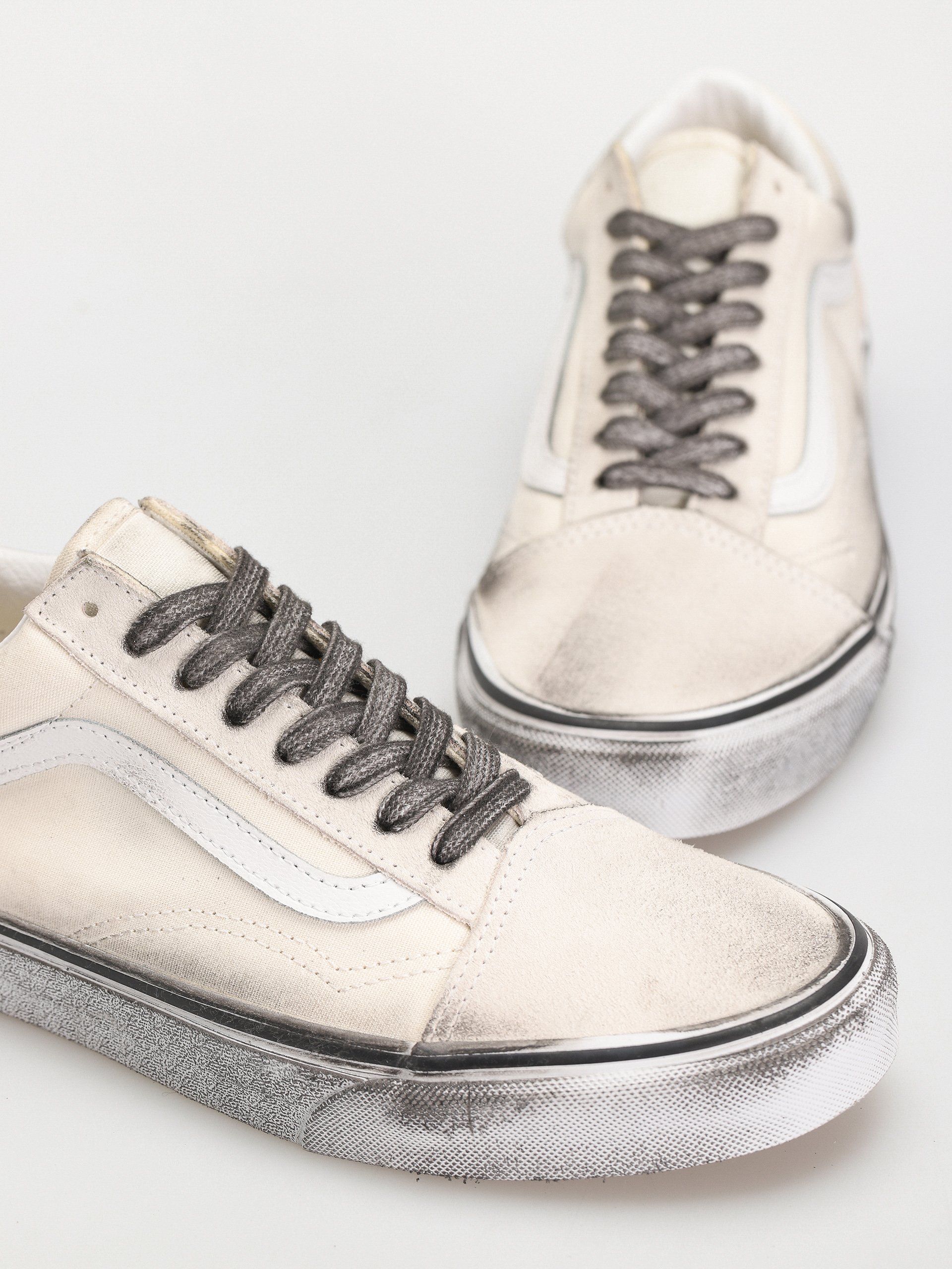 Boty Vans Old Skool (stressed white/white)