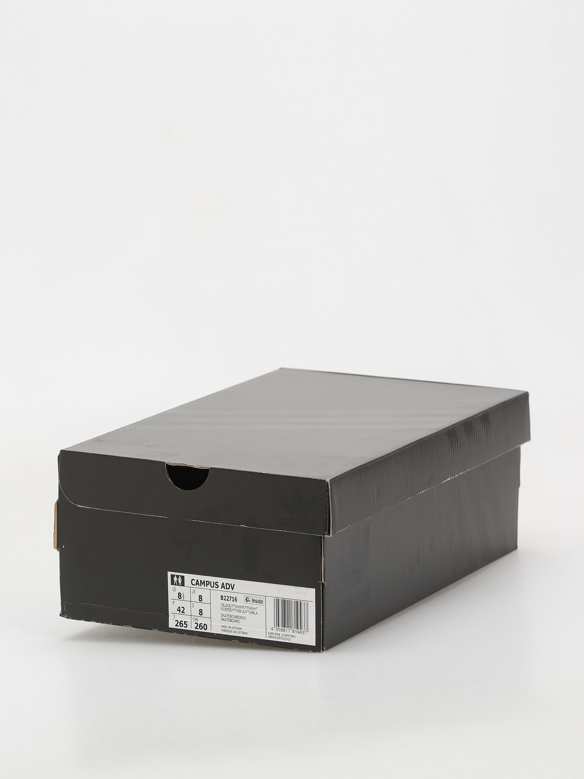 Boty adidas Campus Adv (core black/ftwr white/ftwr white)