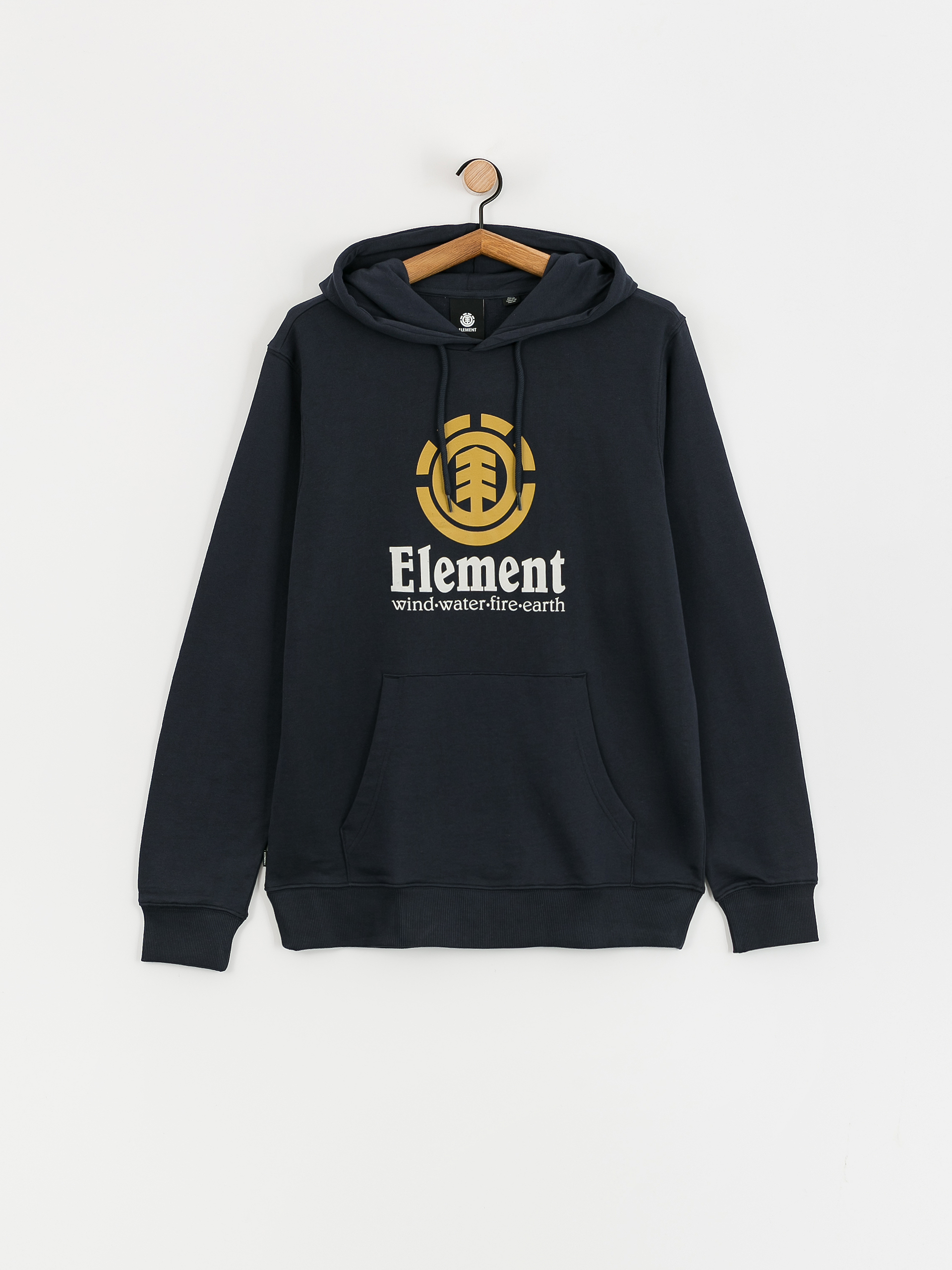 Mikina s kapucí Element Vertical HD (eclipse navy)