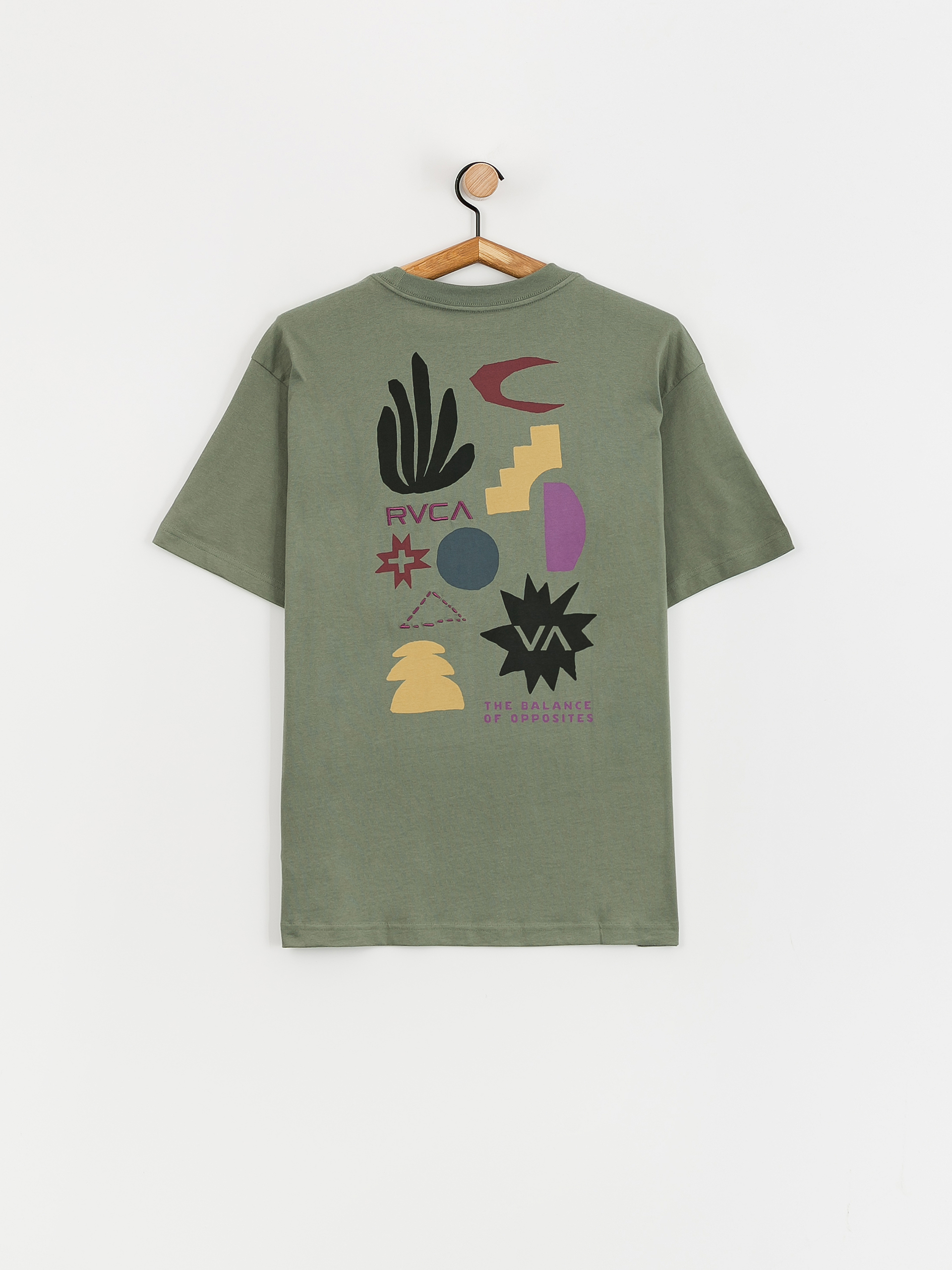 Tričko RVCA Paper Cuts (surplus)