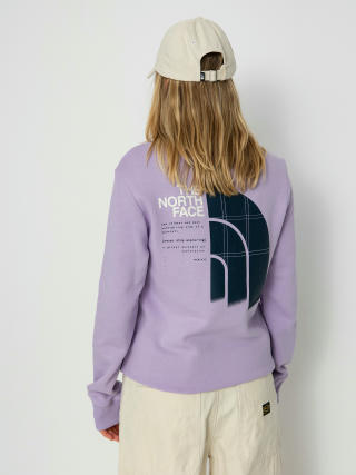 Mikina The North Face Graphic Crew 3 Wmn (lite lilac)