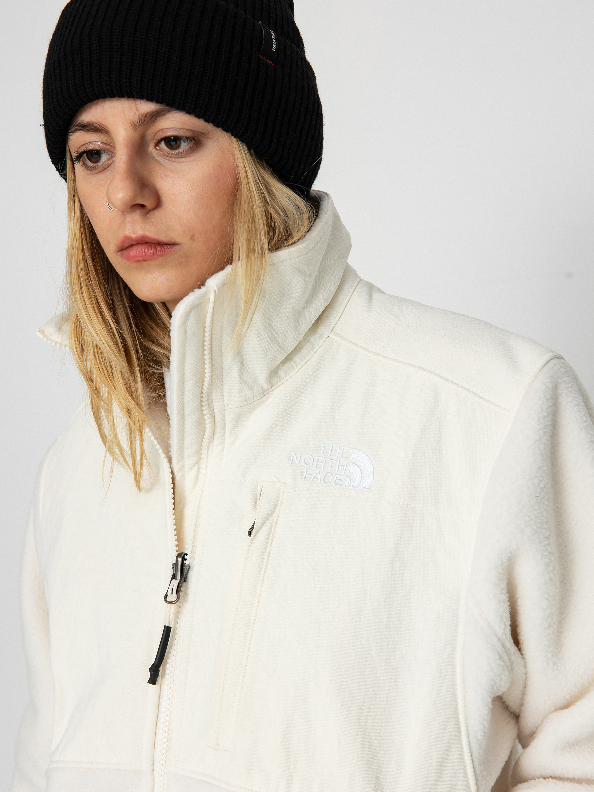Bunda The North Face Ripstop Denali Wmn (white dune)