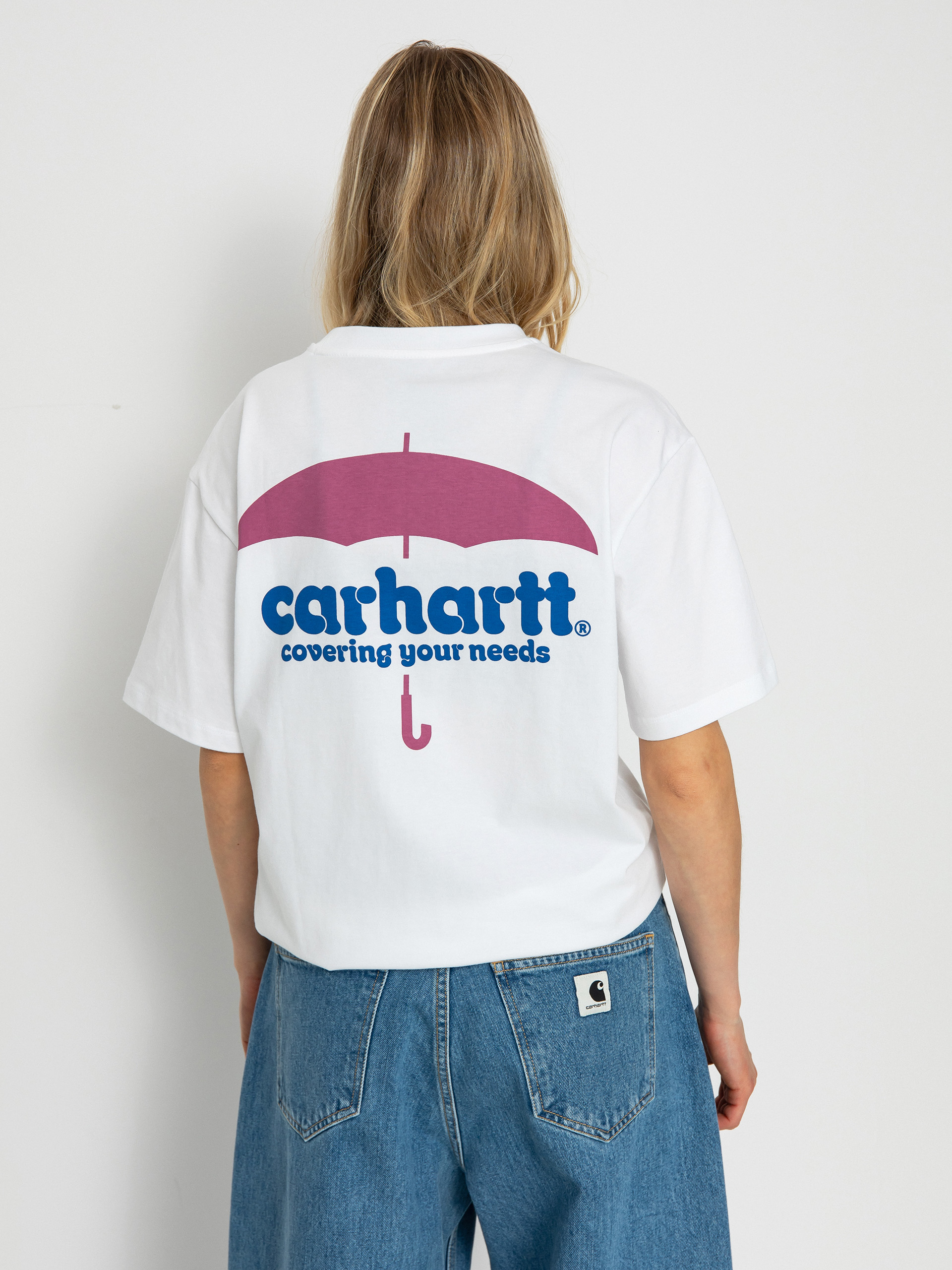 Tričko Carhartt WIP Cover Wmn (white)