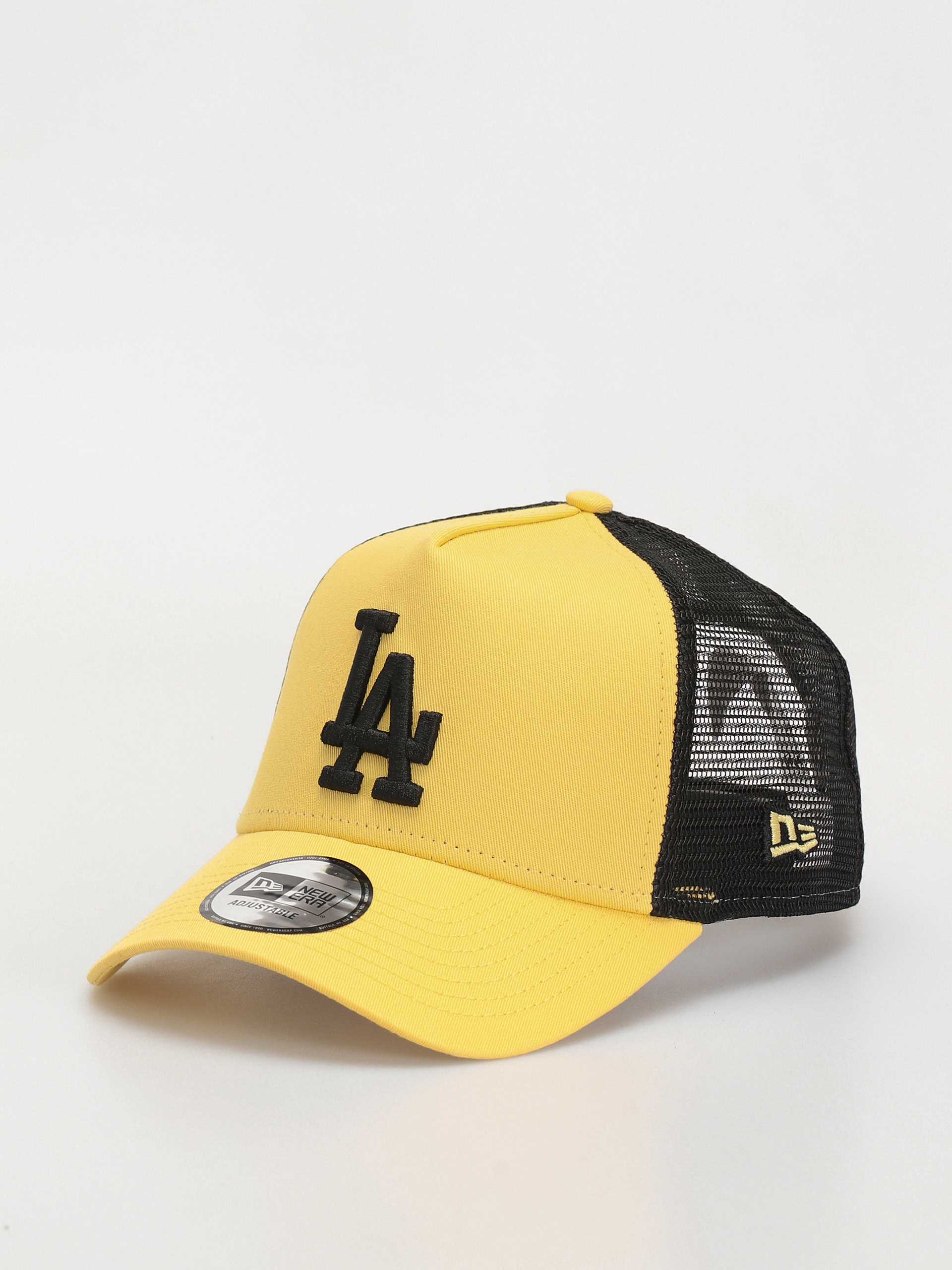 Kšiltovka  New Era League Essential Trucker Los Angeles Dodgers (yellow/black)