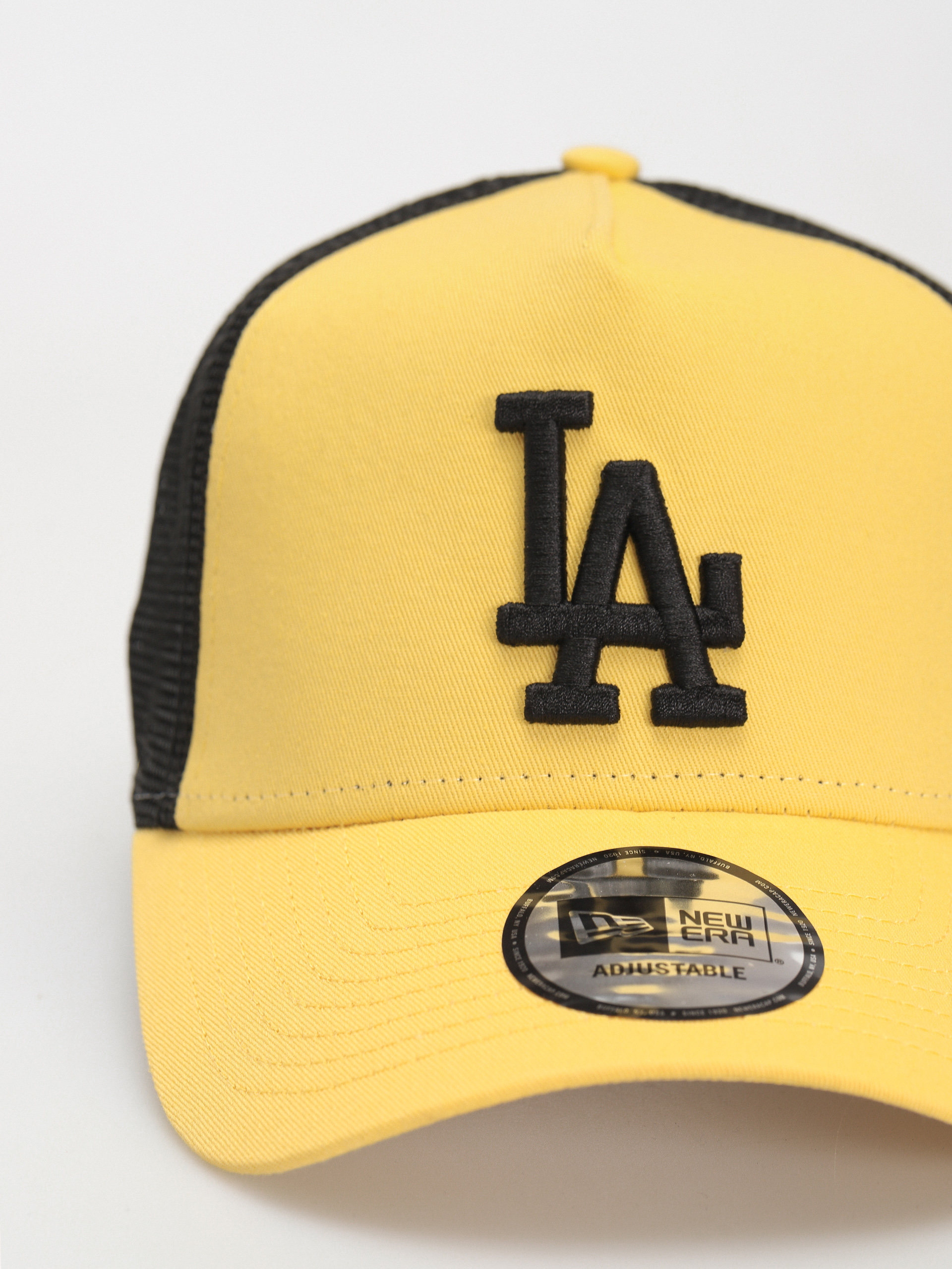 Kšiltovka  New Era League Essential Trucker Los Angeles Dodgers (yellow/black)