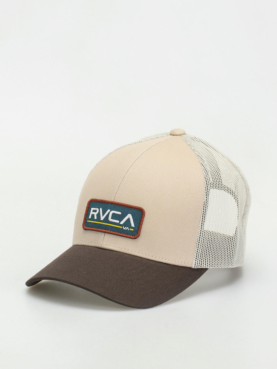 Kšiltovka  RVCA Ticket Trucker III (dark khaki)